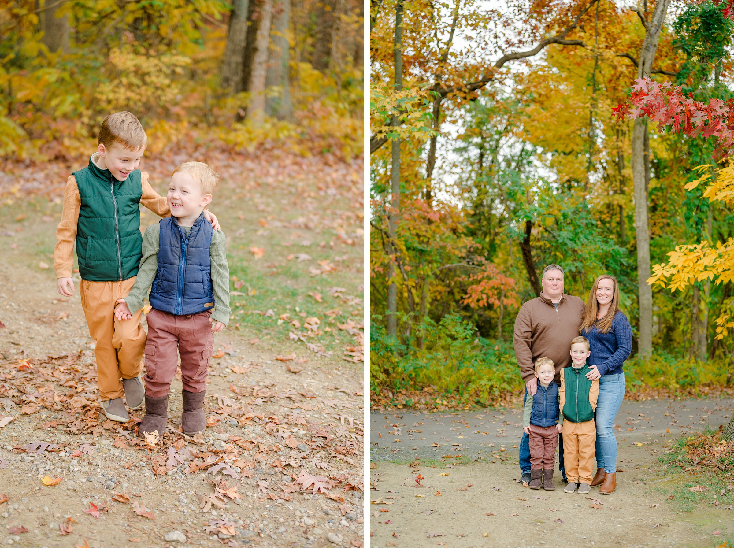 Autumn Downs Park Family Photos in Pasadena, Maryland photographed by Baltimore Family Photographer Cait Kramer