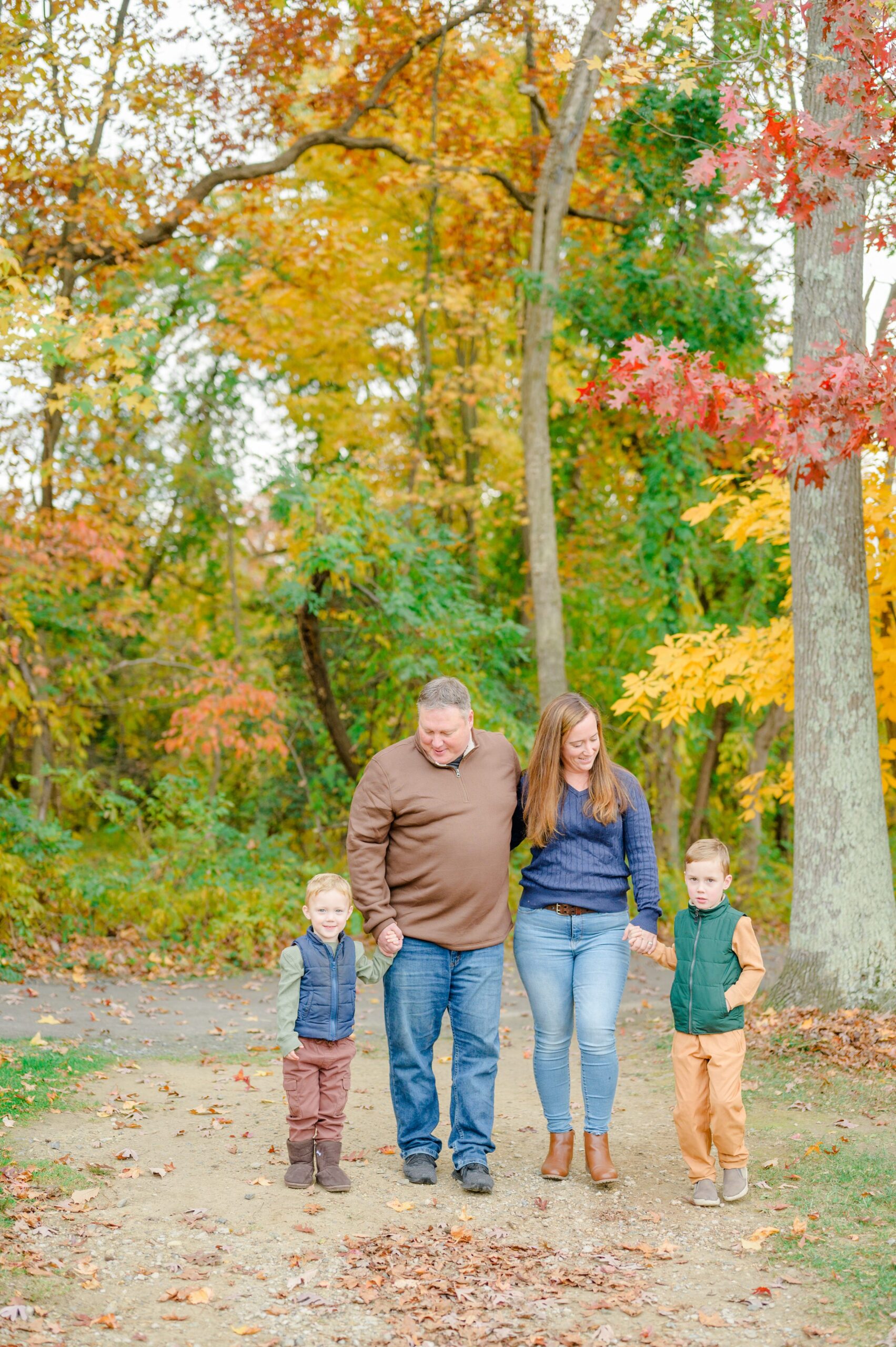 Autumn Downs Park Family Photos in Pasadena, Maryland photographed by Baltimore Family Photographer Cait Kramer