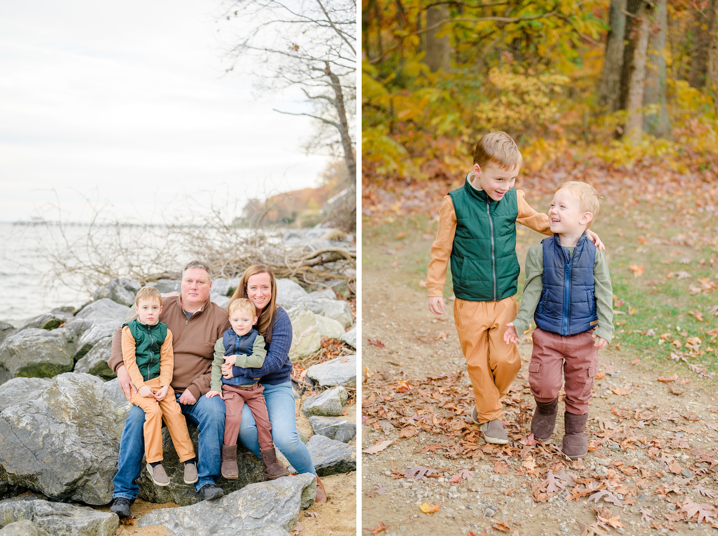 Autumn Downs Park Family Photos in Pasadena, Maryland photographed by Baltimore Family Photographer Cait Kramer