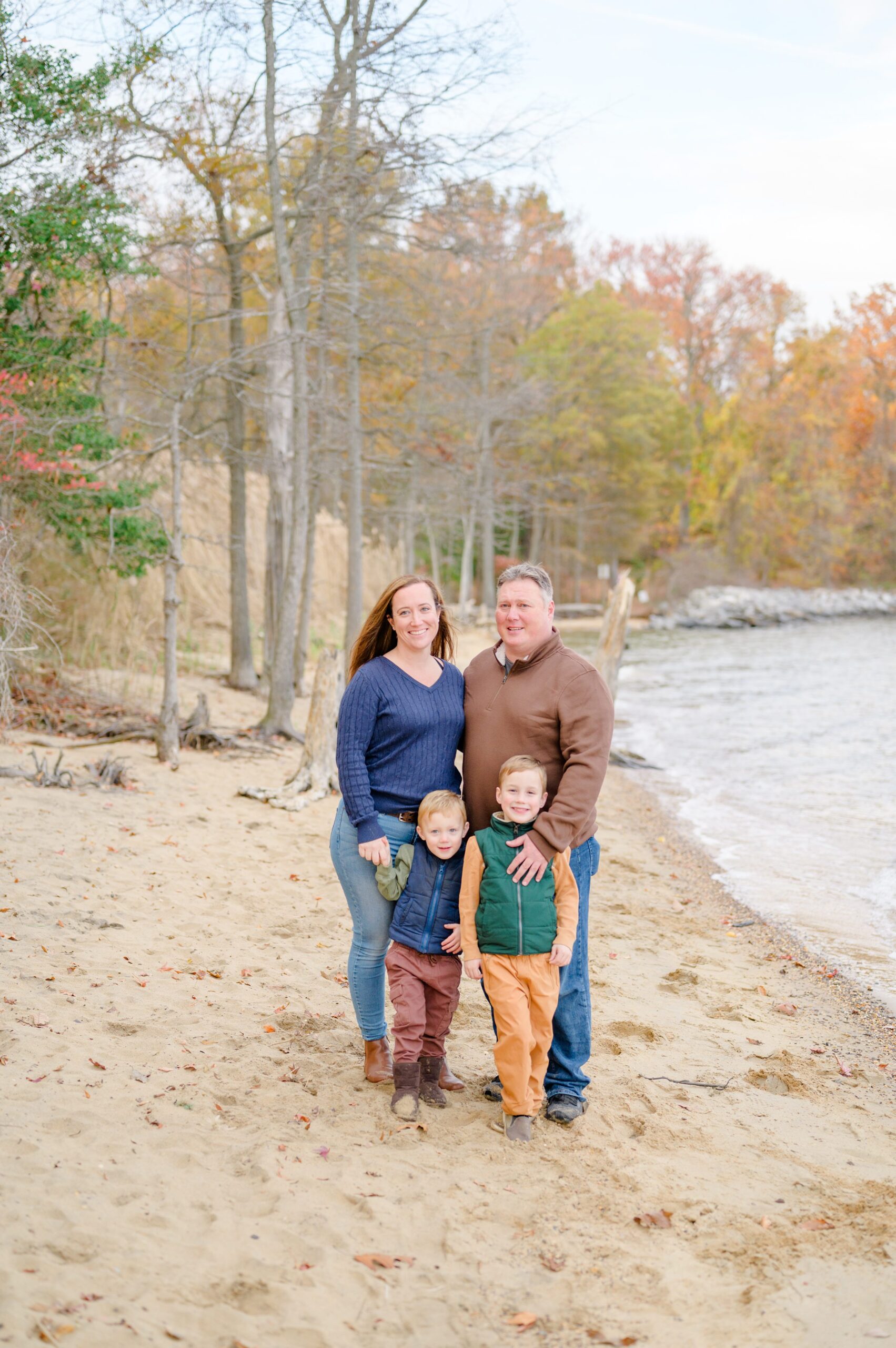 Autumn Downs Park Family Photos in Pasadena, Maryland photographed by Baltimore Family Photographer Cait Kramer