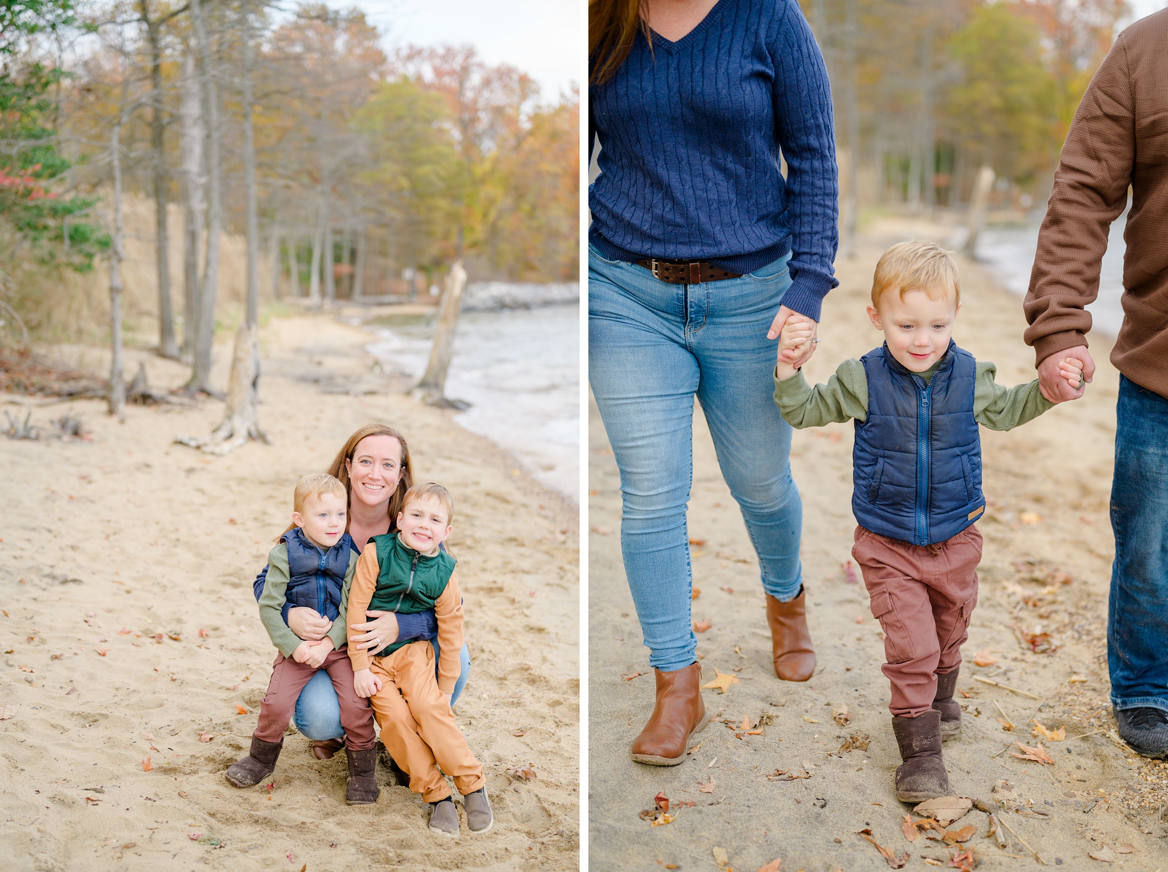 Autumn Downs Park Family Photos in Pasadena, Maryland photographed by Baltimore Family Photographer Cait Kramer