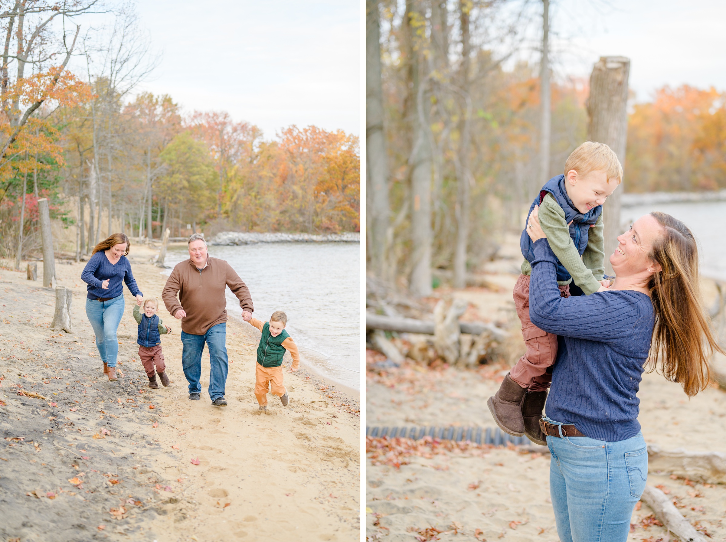 Autumn Downs Park Family Photos in Pasadena, Maryland photographed by Baltimore Family Photographer Cait Kramer