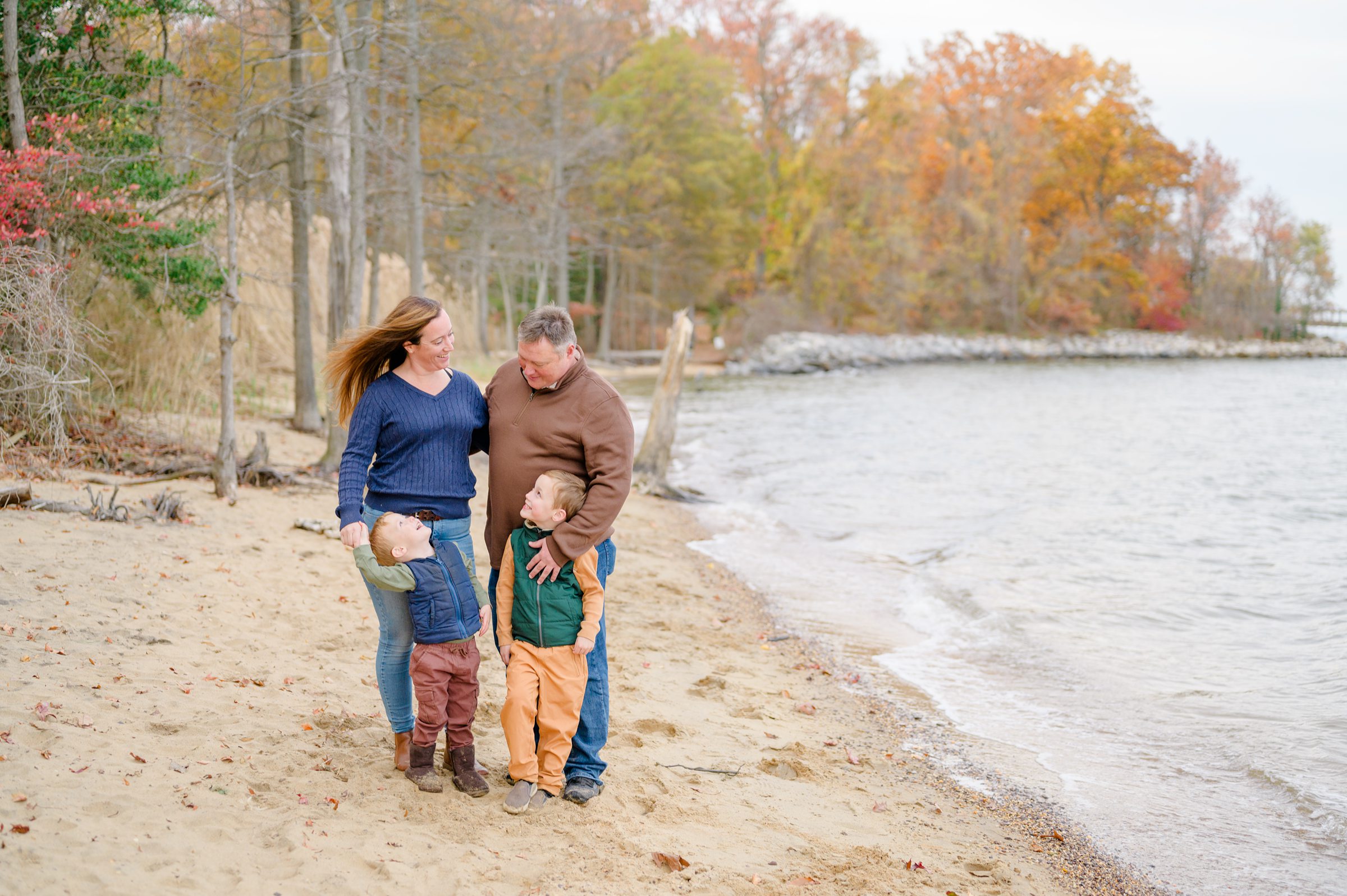 Autumn Downs Park Family Photos in Pasadena, Maryland photographed by Baltimore Family Photographer Cait Kramer