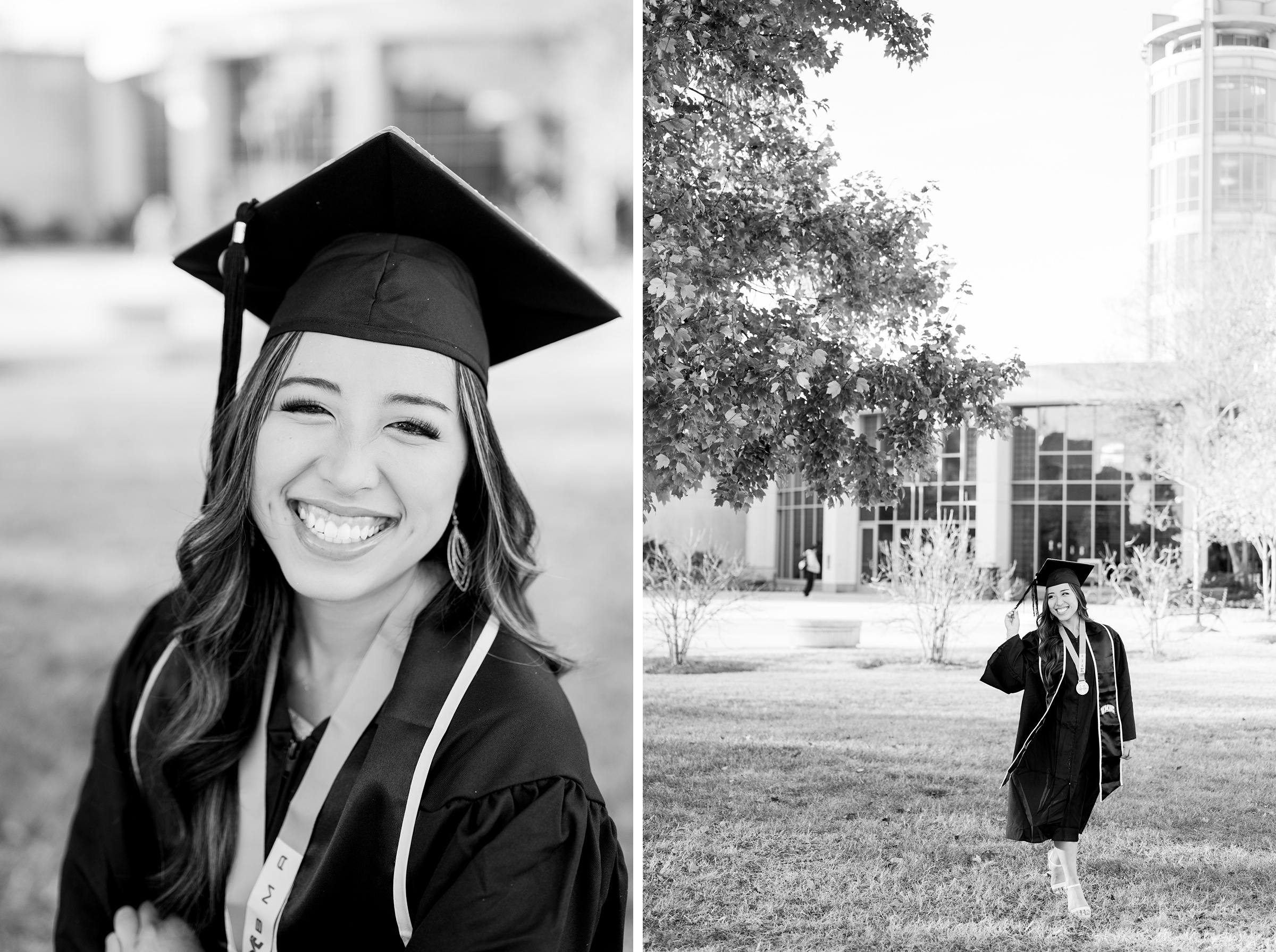 Fall UMBC Grad Photos at University of Maryland photographed by Baltimore Grad Photographer Cait Kramer