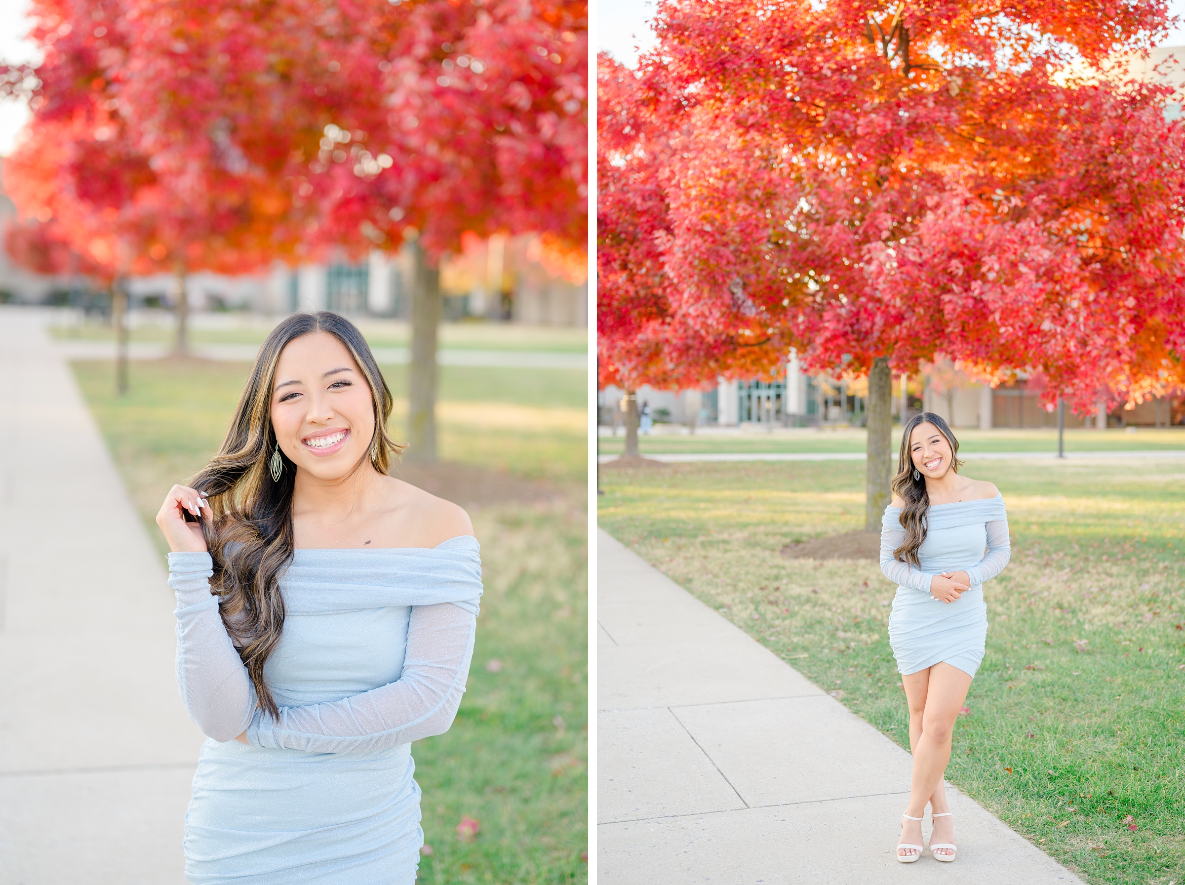 Fall UMBC Grad Photos at University of Maryland photographed by Baltimore Grad Photographer Cait Kramer