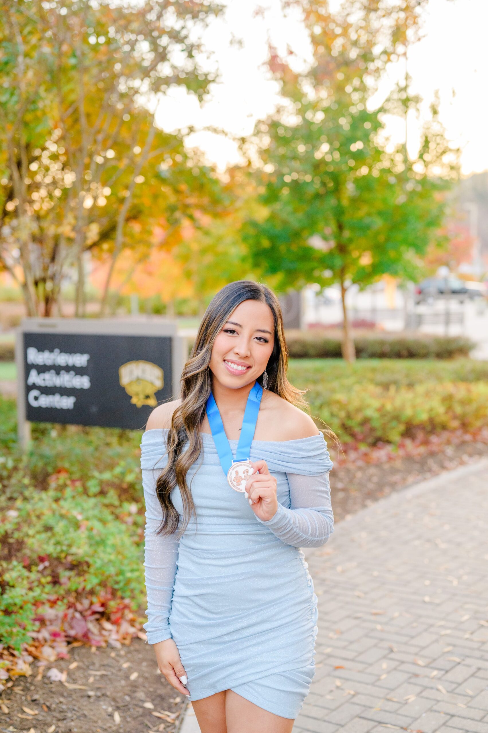 Fall UMBC Grad Photos at University of Maryland photographed by Baltimore Grad Photographer Cait Kramer