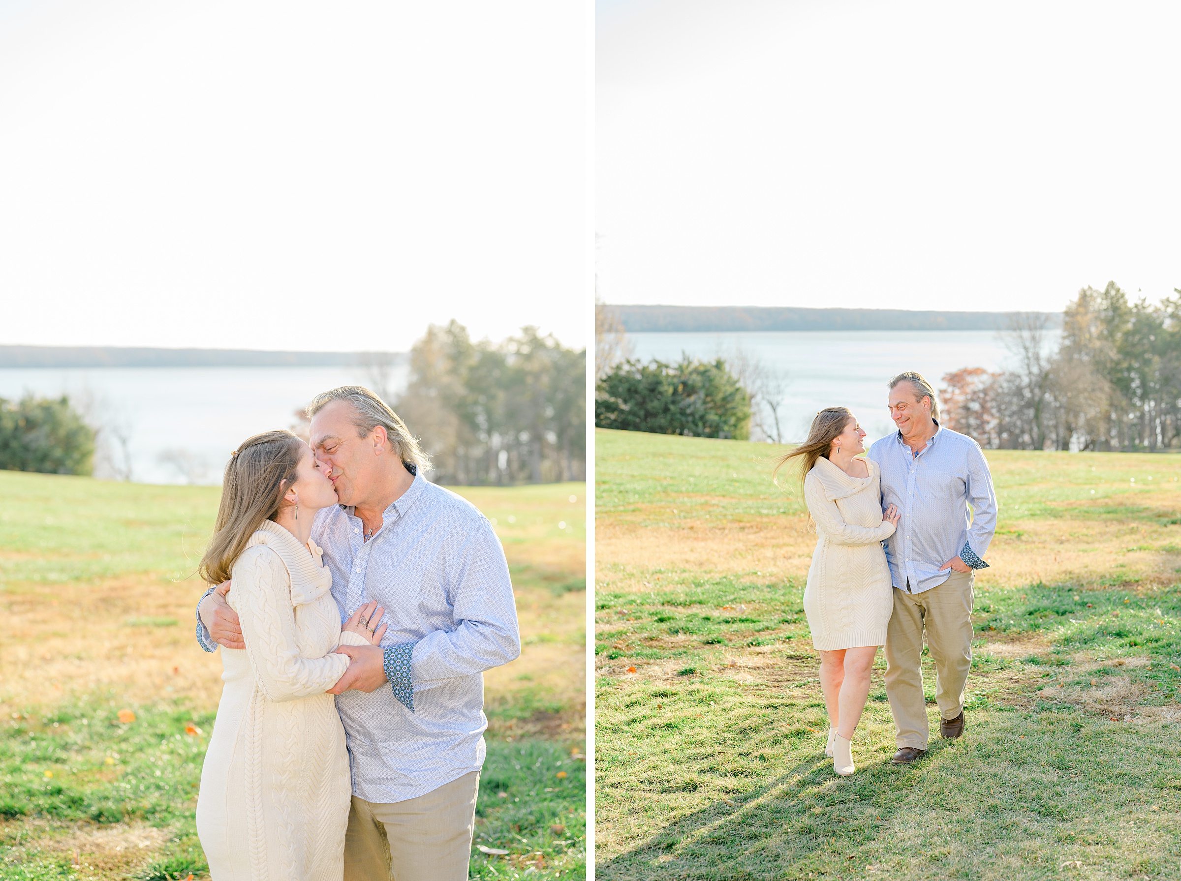 Mount Vernon Engagement Photos in Northern Virginia photographed by Baltimore Wedding Photographer Cait Kramer