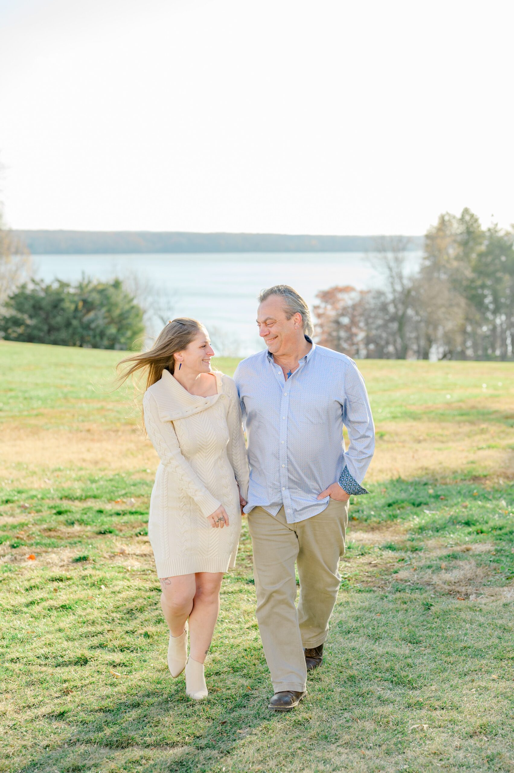 Mount Vernon Engagement Photos in Northern Virginia photographed by Baltimore Wedding Photographer Cait Kramer