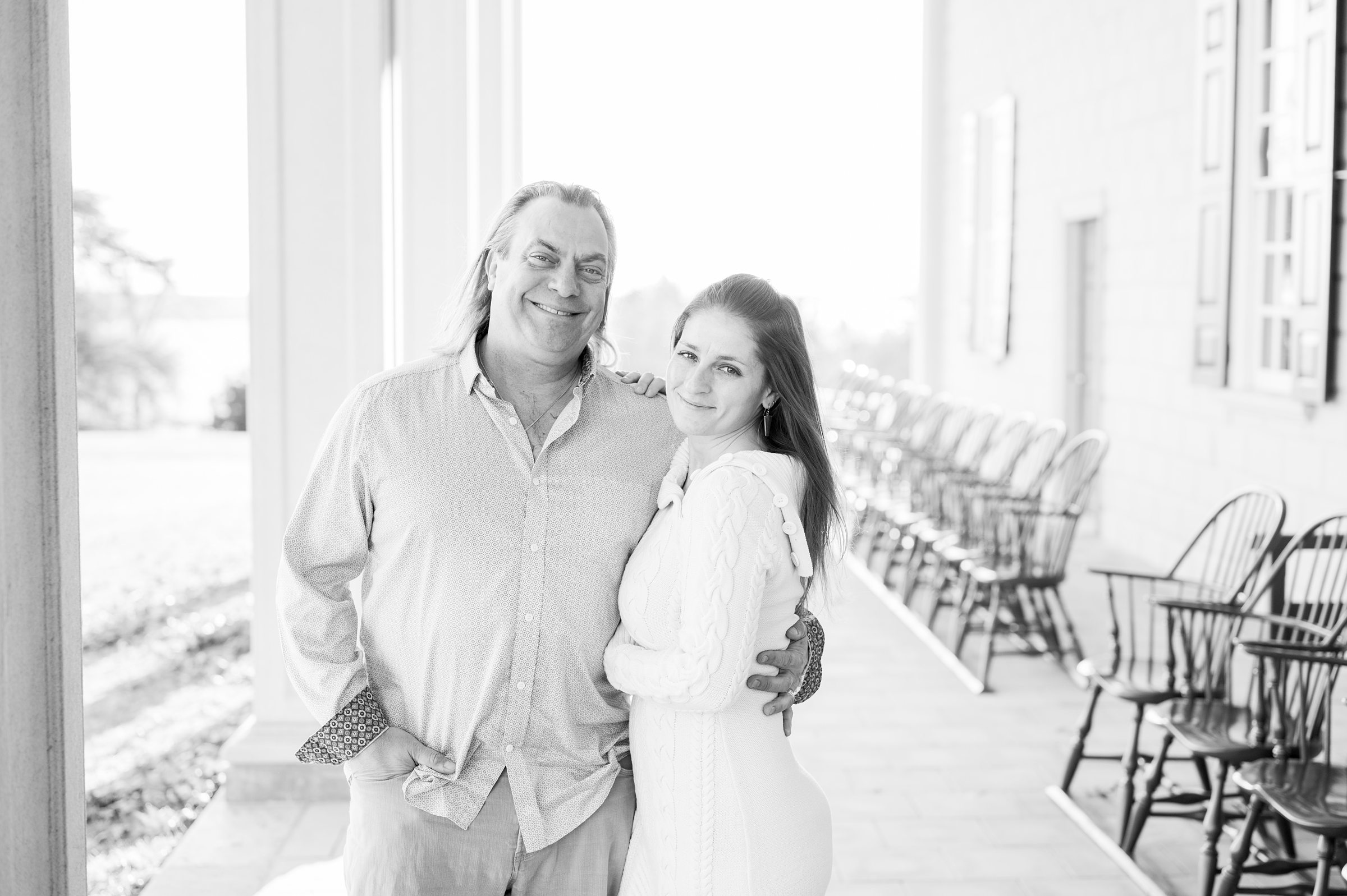 Mount Vernon Engagement Photos in Northern Virginia photographed by Baltimore Wedding Photographer Cait Kramer