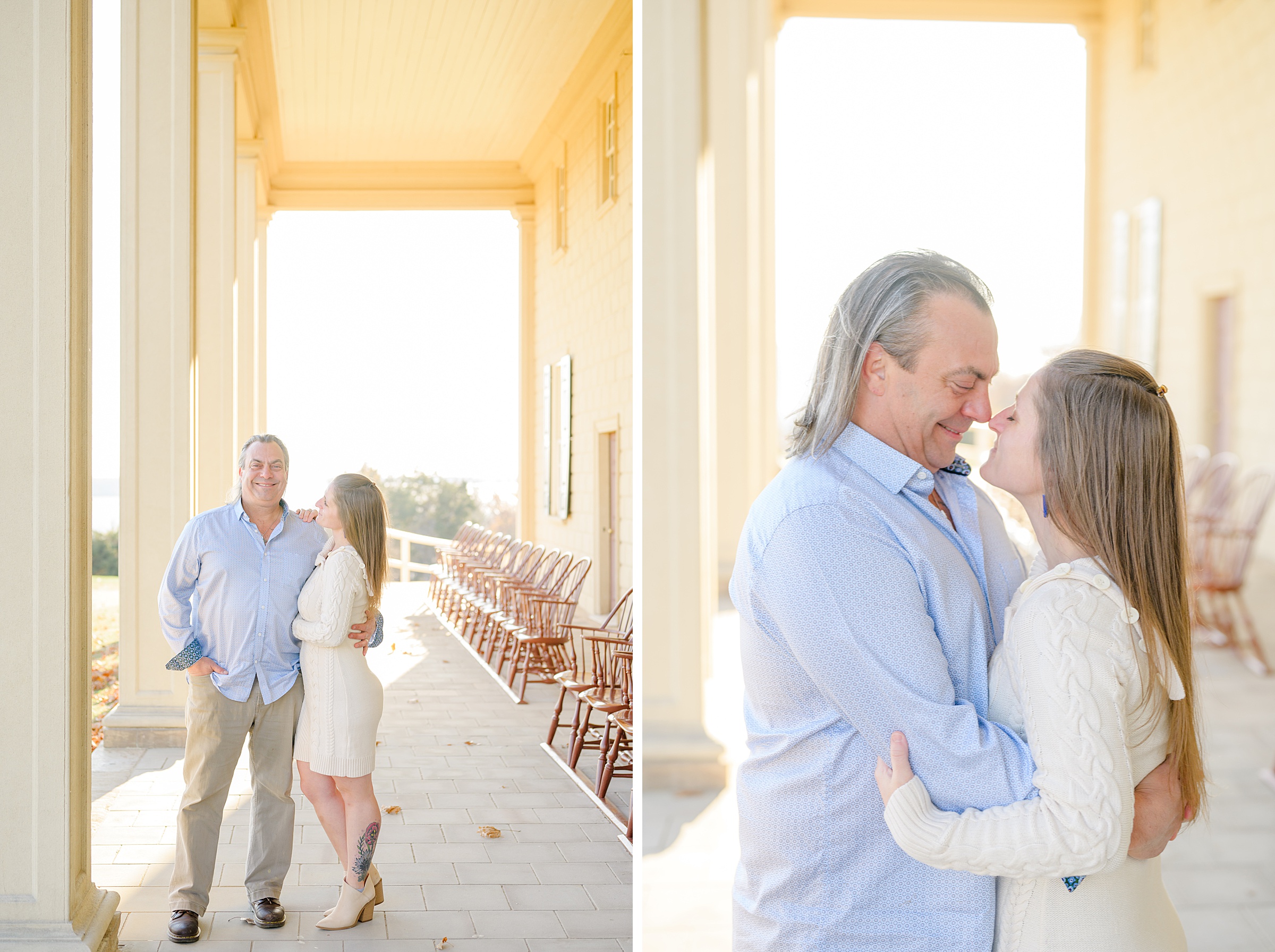 Mount Vernon Engagement Photos in Northern Virginia photographed by Baltimore Wedding Photographer Cait Kramer