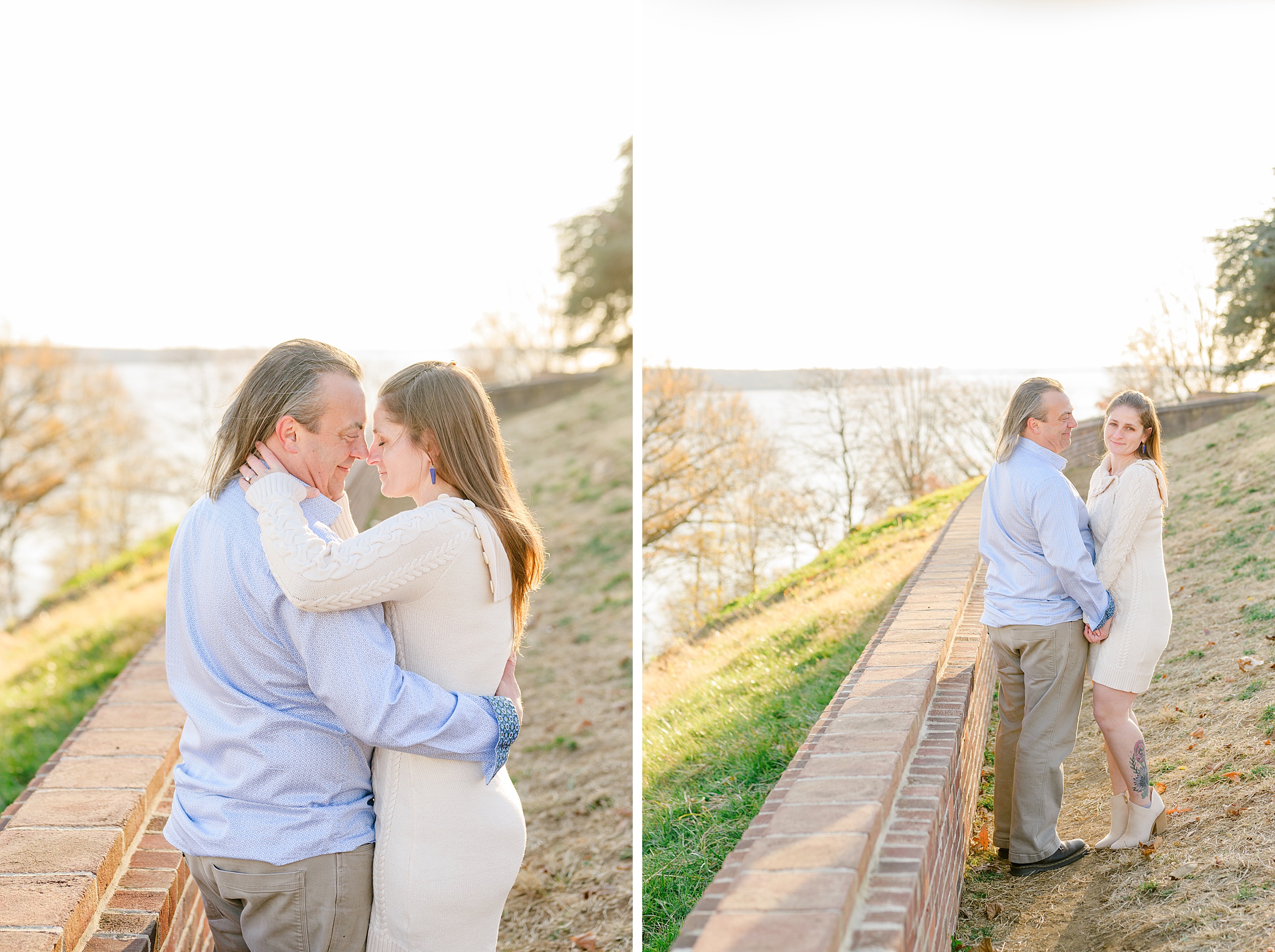 Mount Vernon Engagement Photos in Northern Virginia photographed by Baltimore Wedding Photographer Cait Kramer