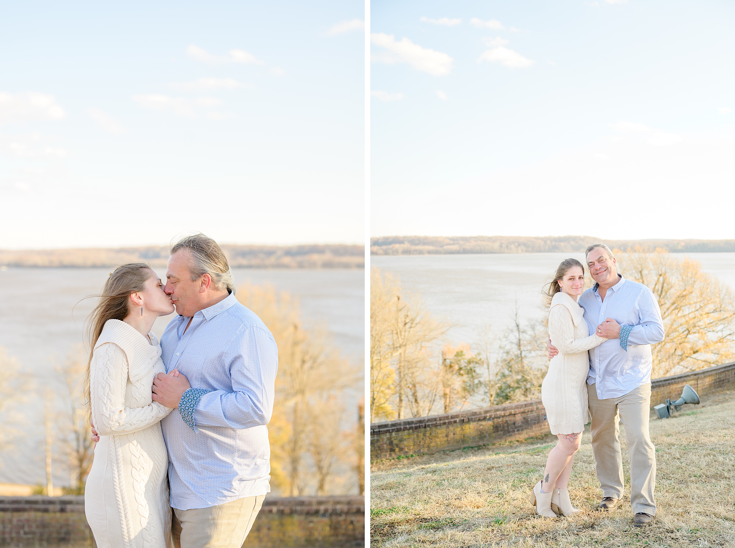 Mount Vernon Engagement Photos in Northern Virginia photographed by Baltimore Wedding Photographer Cait Kramer