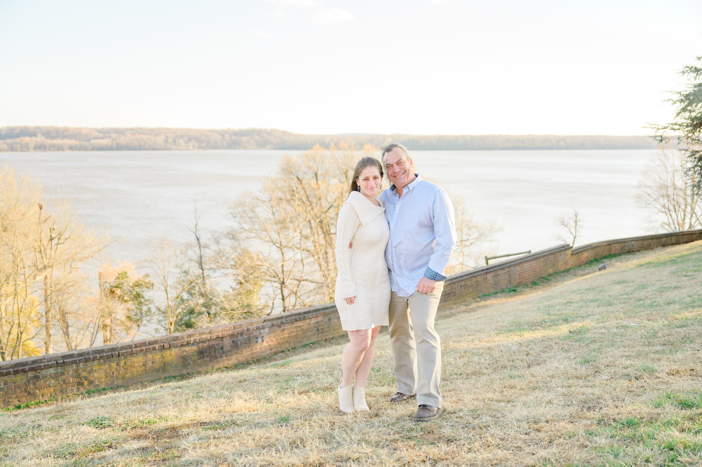 Mount Vernon Engagement Photos in Northern Virginia photographed by Baltimore Wedding Photographer Cait Kramer