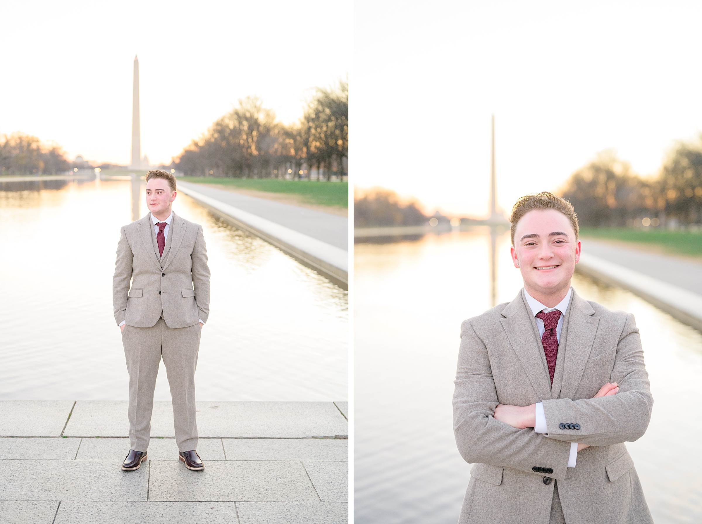 AU Grad Photos in Washington, DC photographed by Baltimore Grad Photographer Cait Kramer.