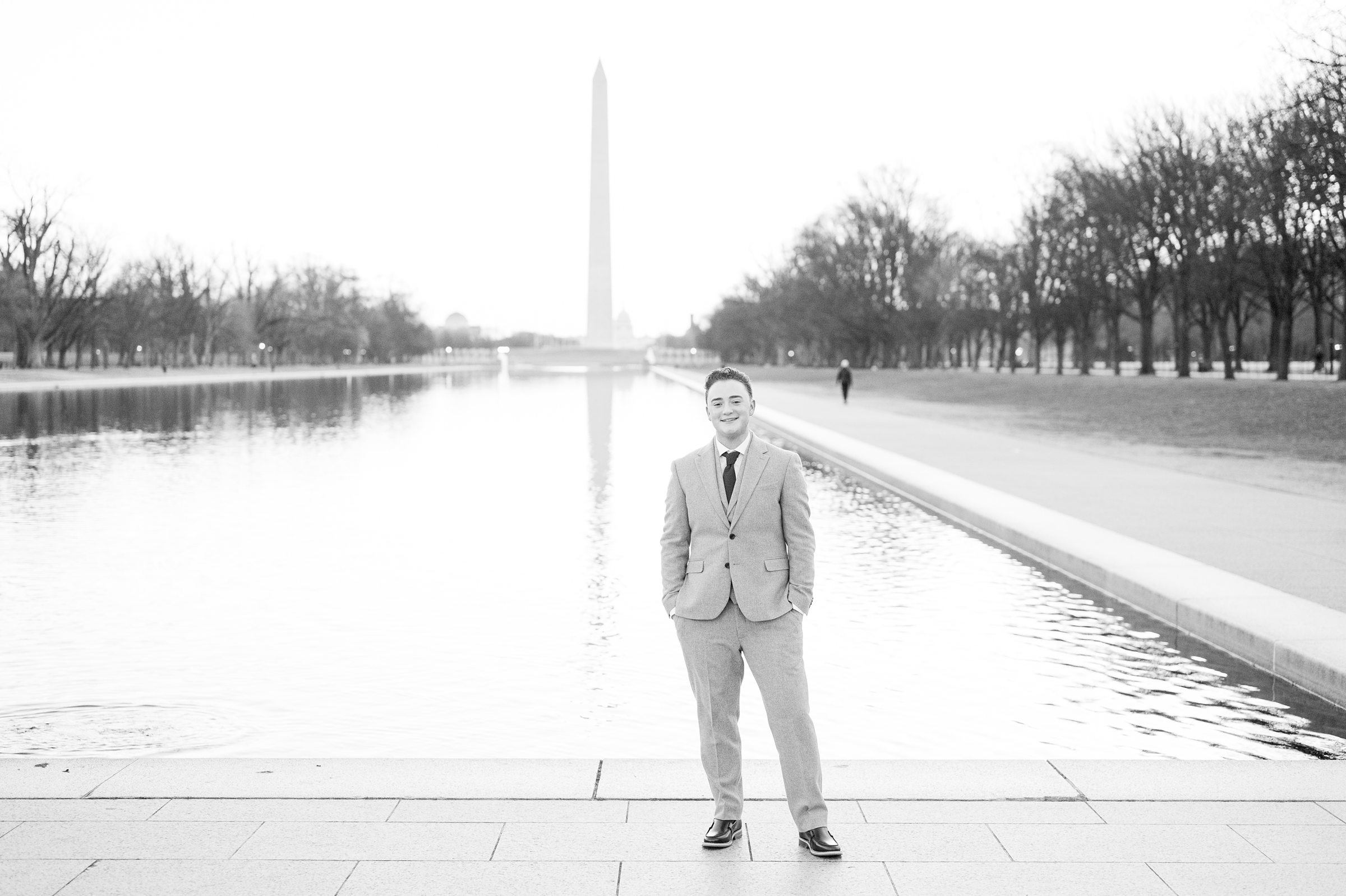 AU Grad Photos in Washington, DC photographed by Baltimore Grad Photographer Cait Kramer.