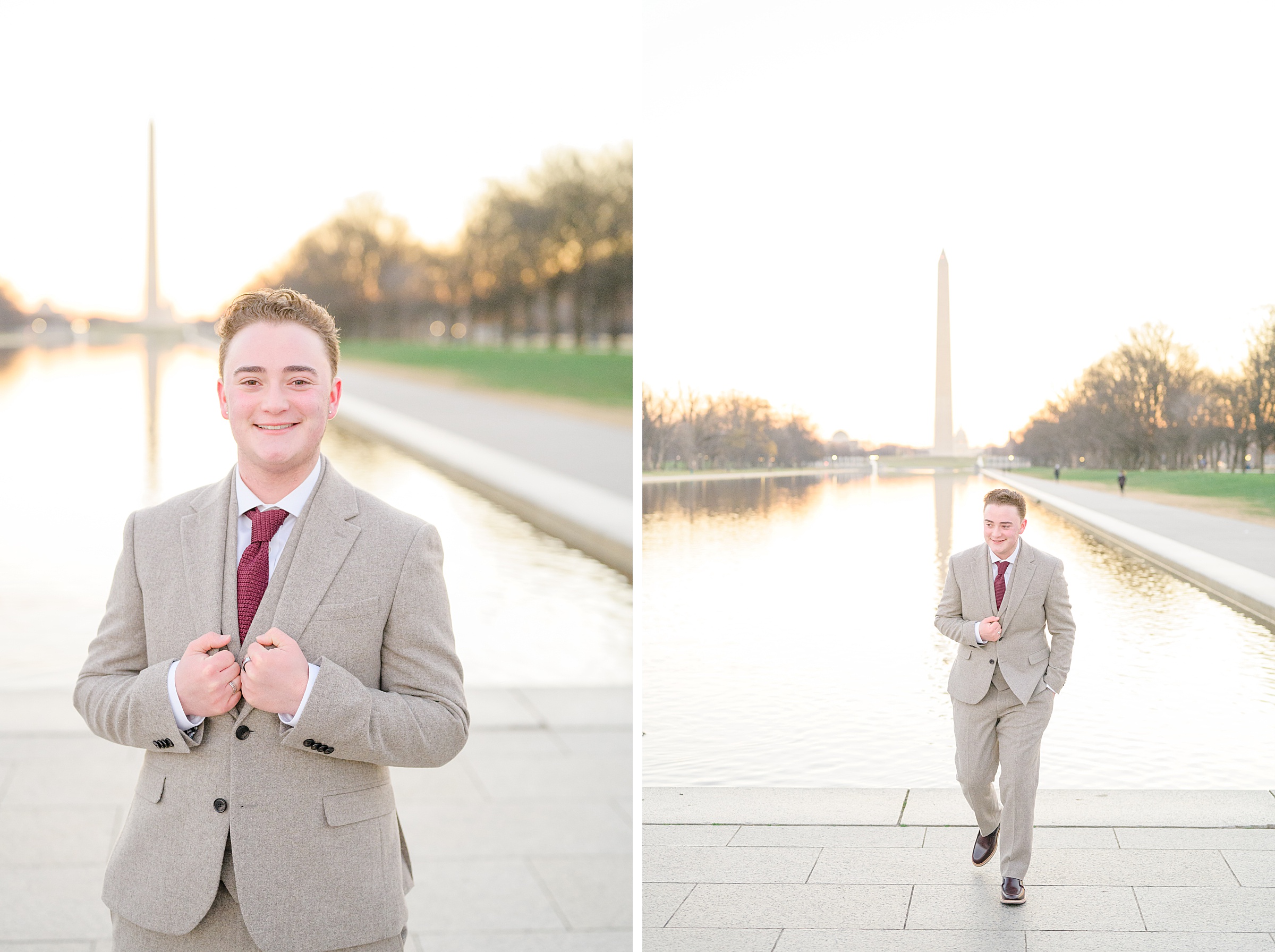 AU Grad Photos in Washington, DC photographed by Baltimore Grad Photographer Cait Kramer.