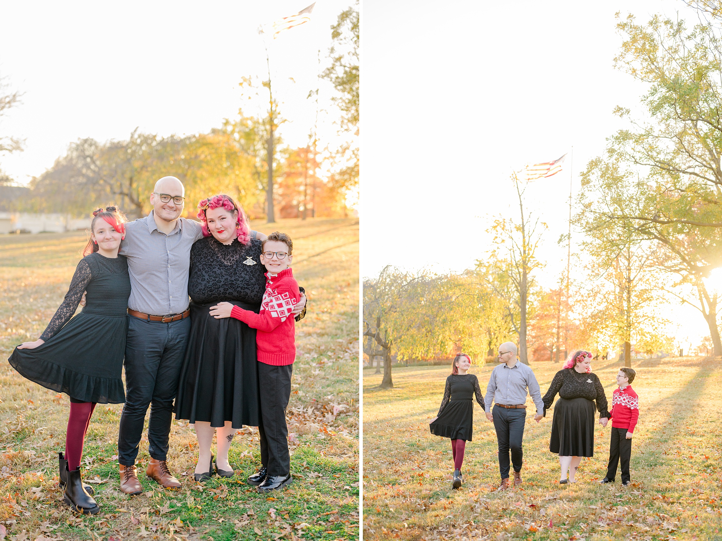 Autumn Family Mini Sessions in Baltimore, Maryland photographed by Baltimore Family Photographer Cait Kramer Photography.