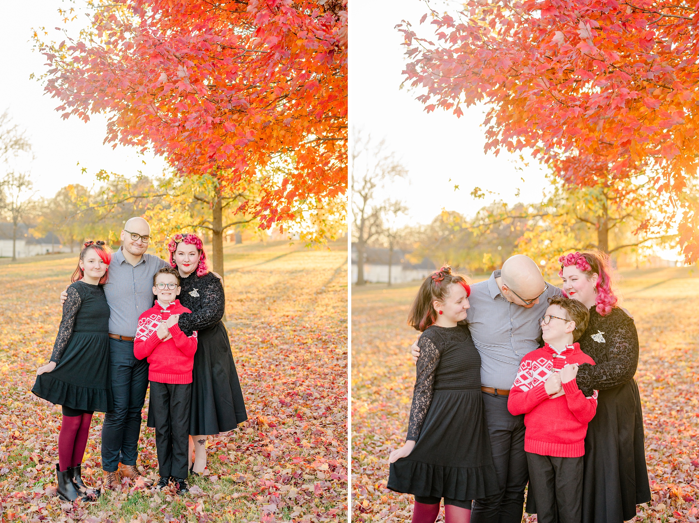 Autumn Family Mini Sessions in Baltimore, Maryland photographed by Baltimore Family Photographer Cait Kramer Photography.