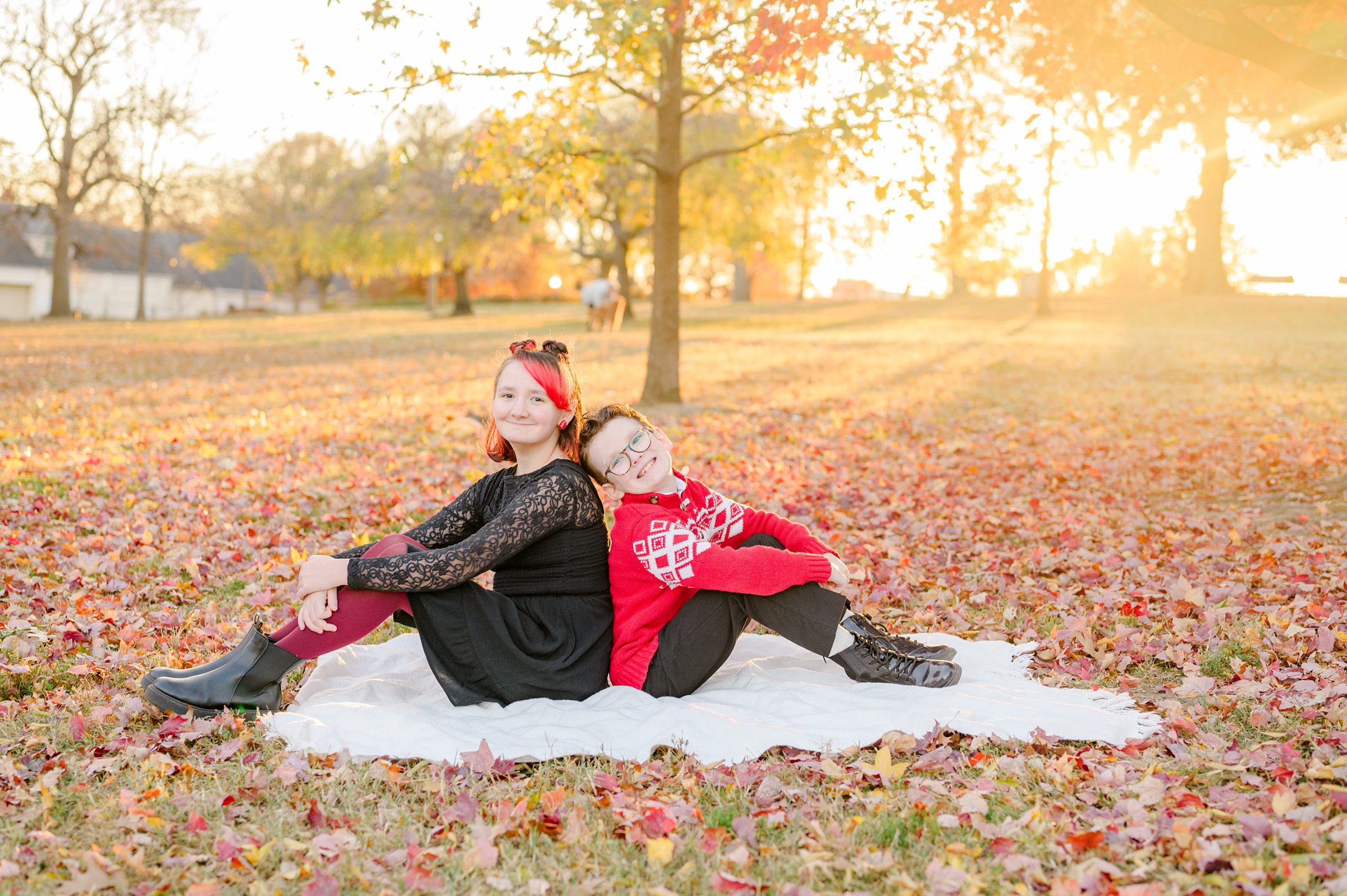 Autumn Family Mini Sessions in Baltimore, Maryland photographed by Baltimore Family Photographer Cait Kramer Photography.