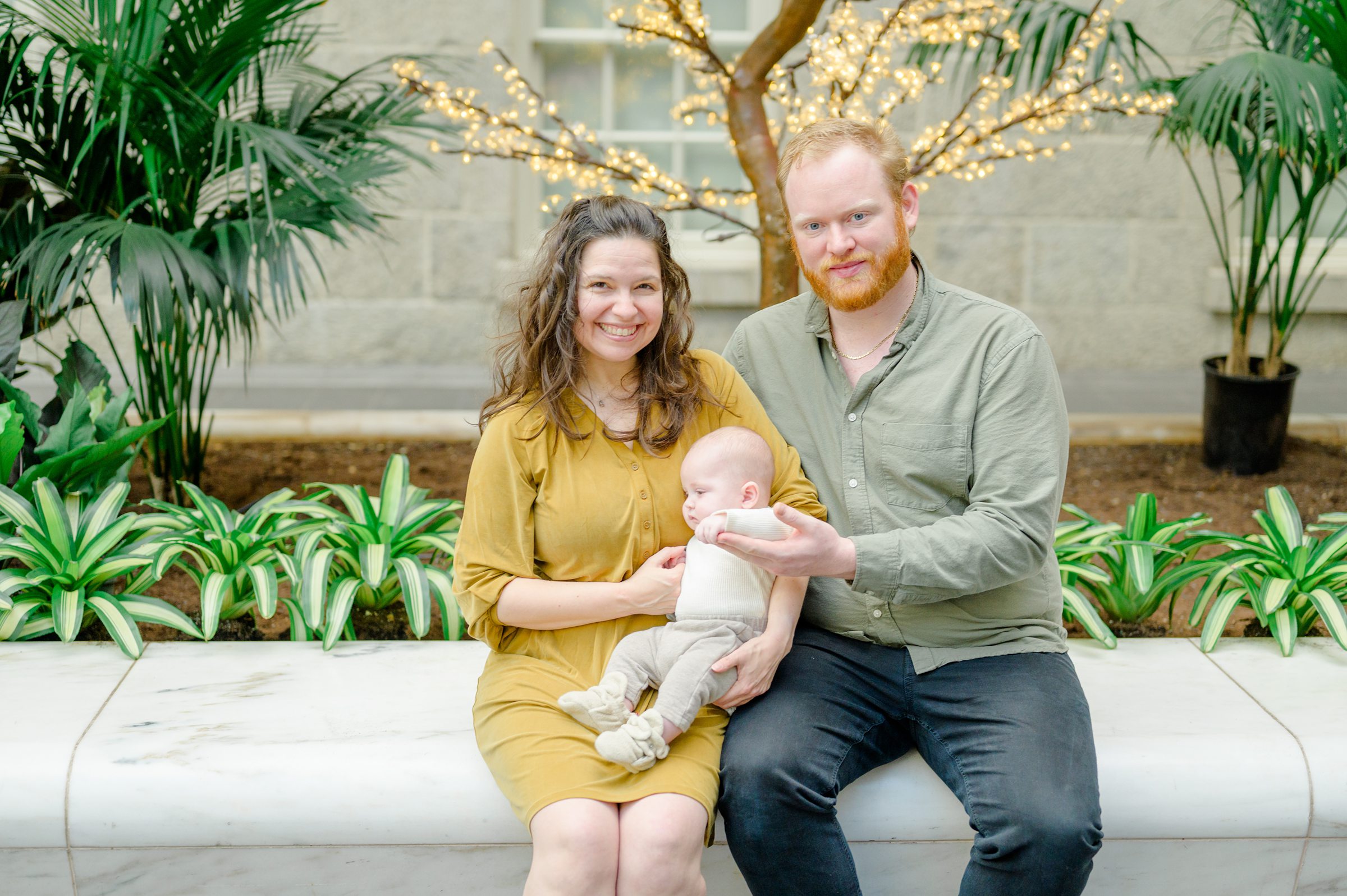 Family Session at the National Portrait Gallery in Washington, D.C. photographed by Baltimore Portrait Photographer Cait Kramer.