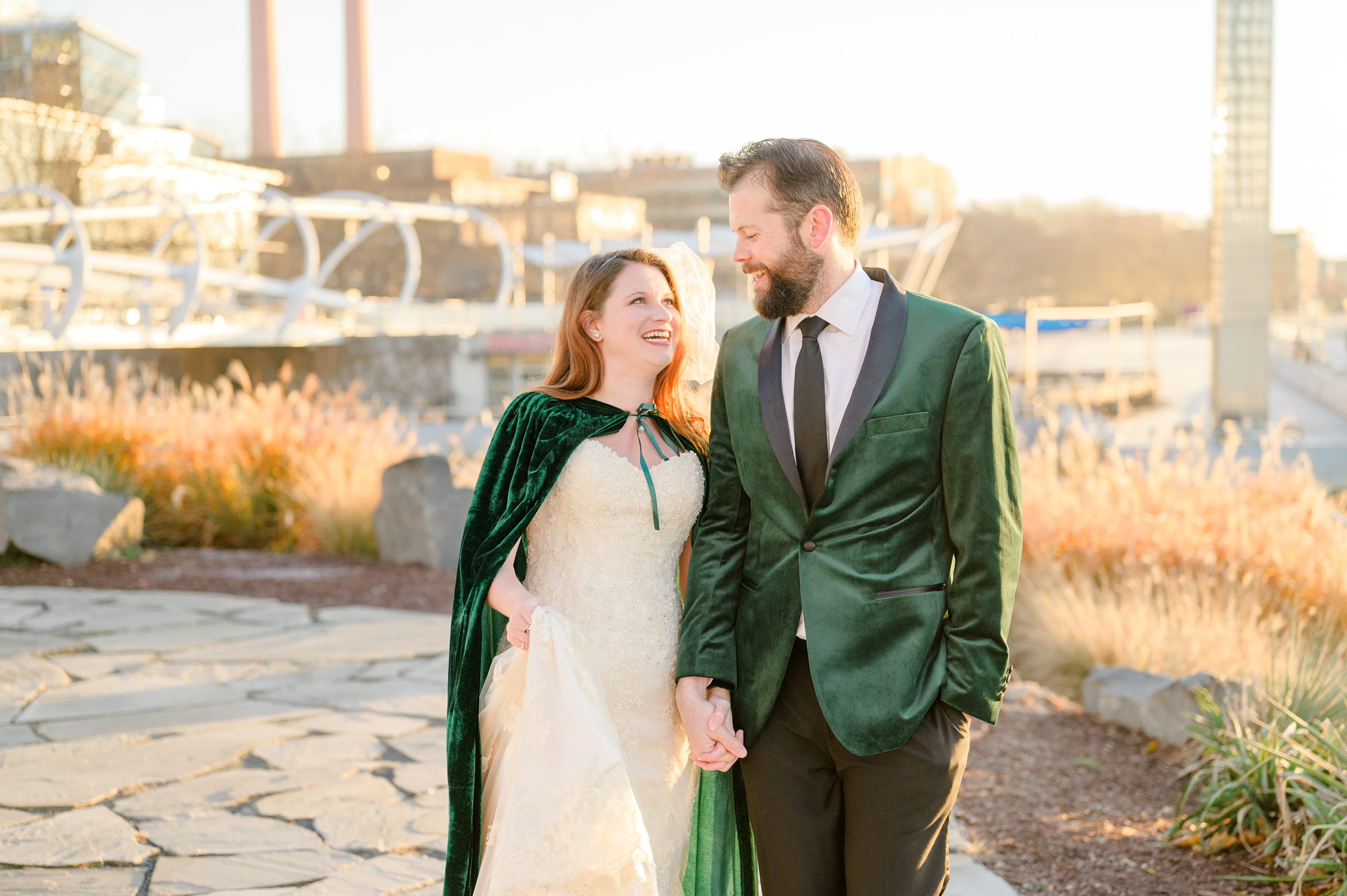 Navy Yard Anniversary Photos in Washington, DC photographed by Baltimore Portrait Photographer Cait Kramer.