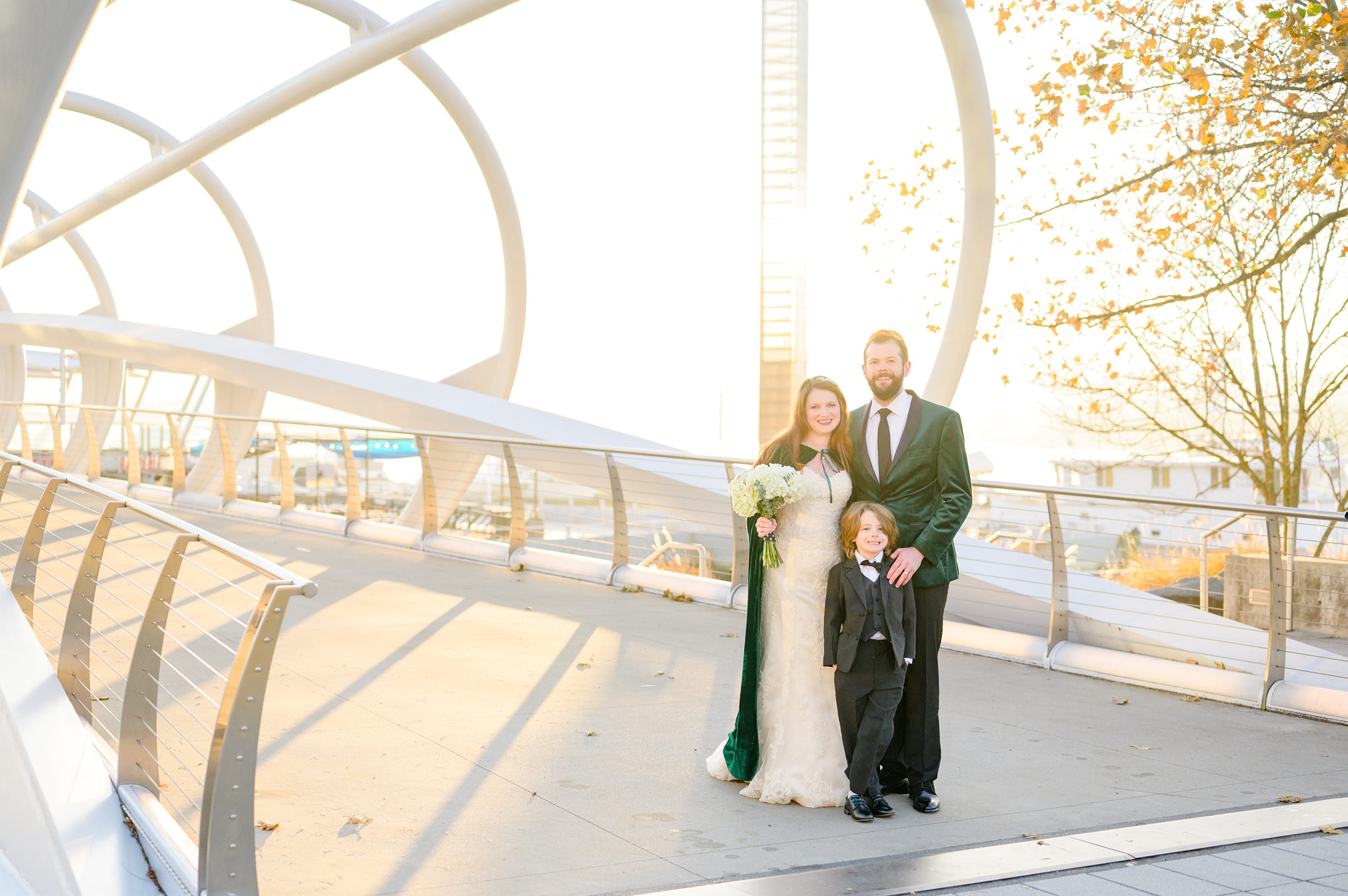 Navy Yard Anniversary Photos in Washington, DC photographed by Baltimore Portrait Photographer Cait Kramer.