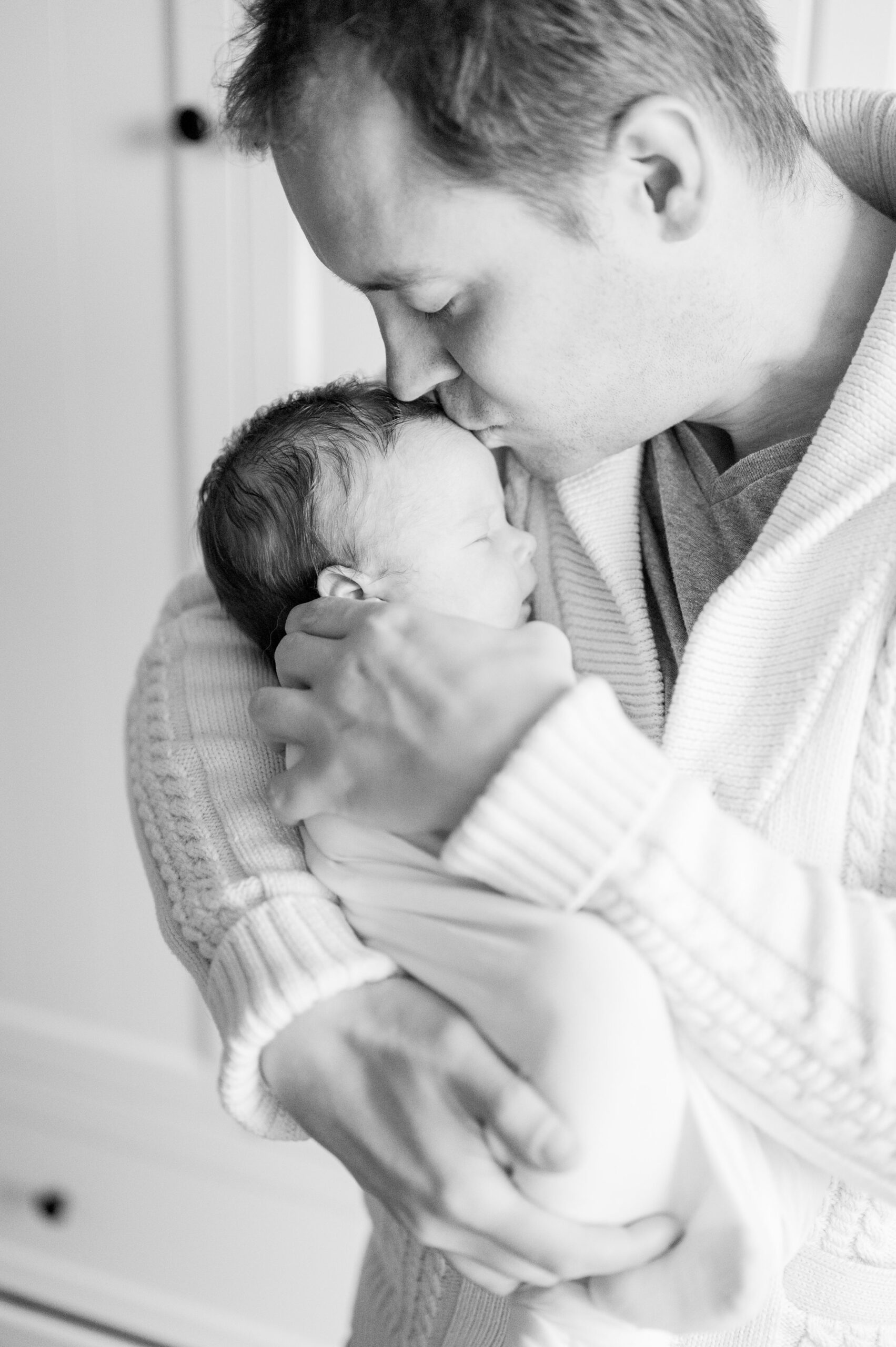 Old Town Alexandria In Home Newborn Session photographed by Baltimore Newborn Photographer Cait Kramer.