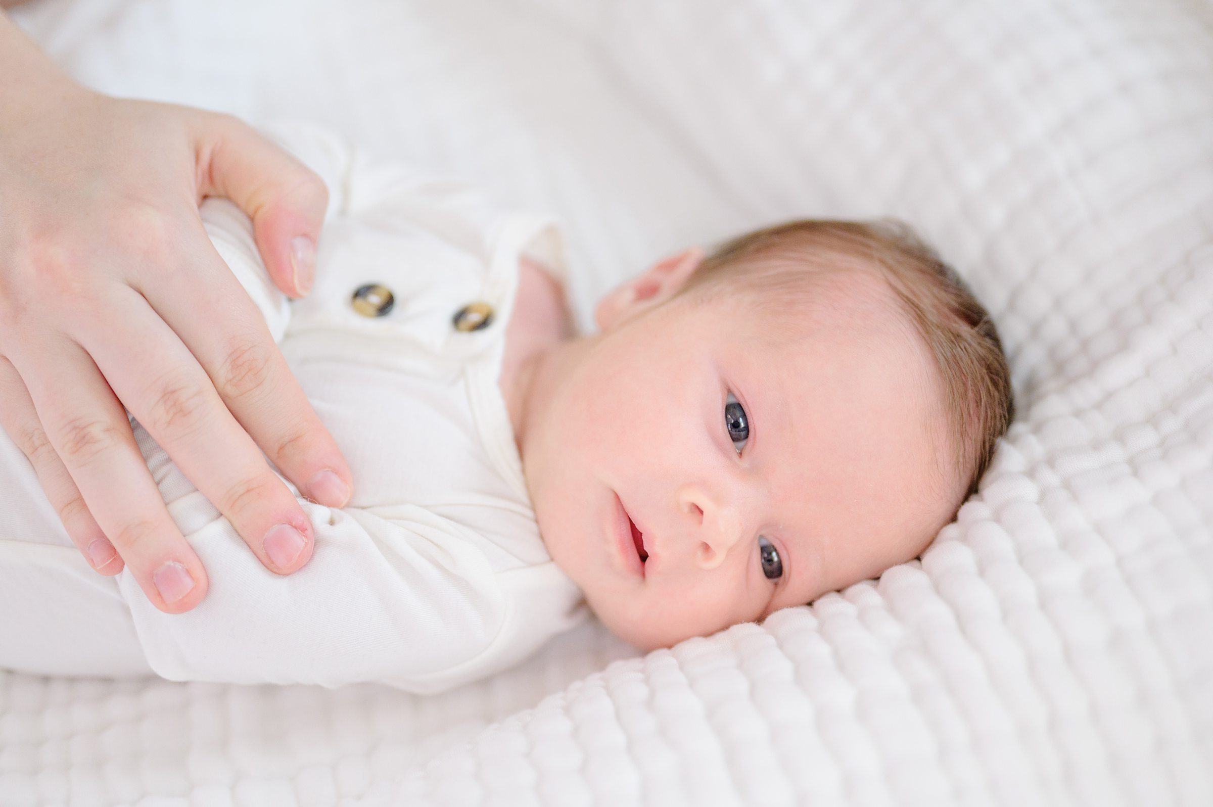 Old Town Alexandria In Home Newborn Session photographed by Baltimore Newborn Photographer Cait Kramer.