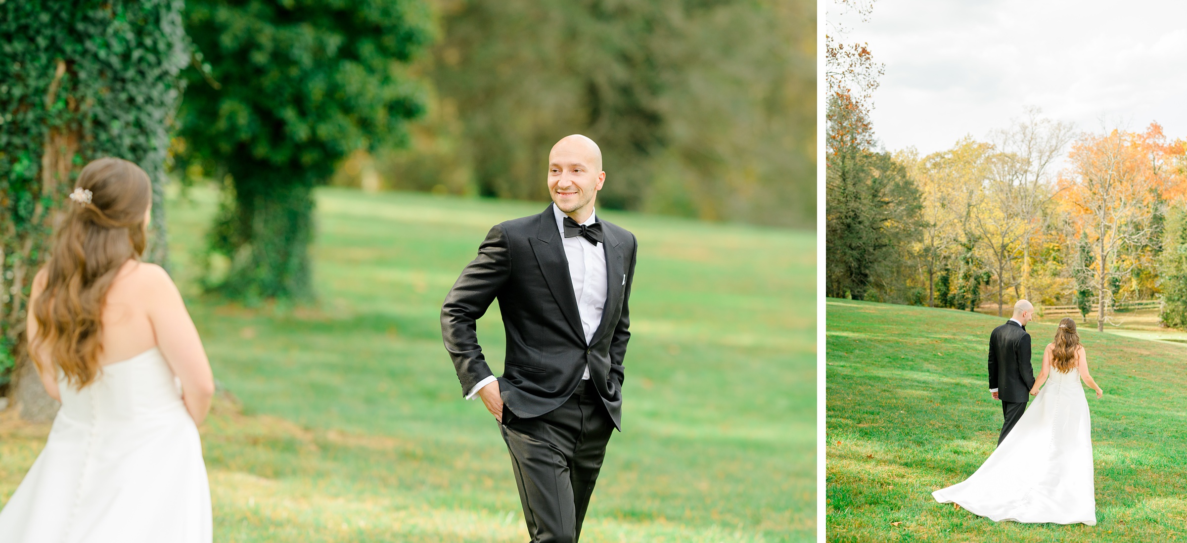 First Look at Poplar Springs Manor in Warrenton, Virginia photographed by Baltimore Wedding Photographer Cait Kramer