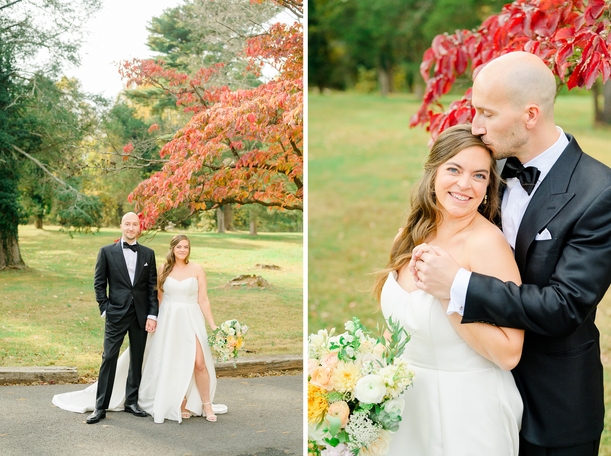 Bride & Groom Portraits at Poplar Springs Manor in Warrenton, Virginia photographed by Baltimore Wedding Photographer Cait Kramer