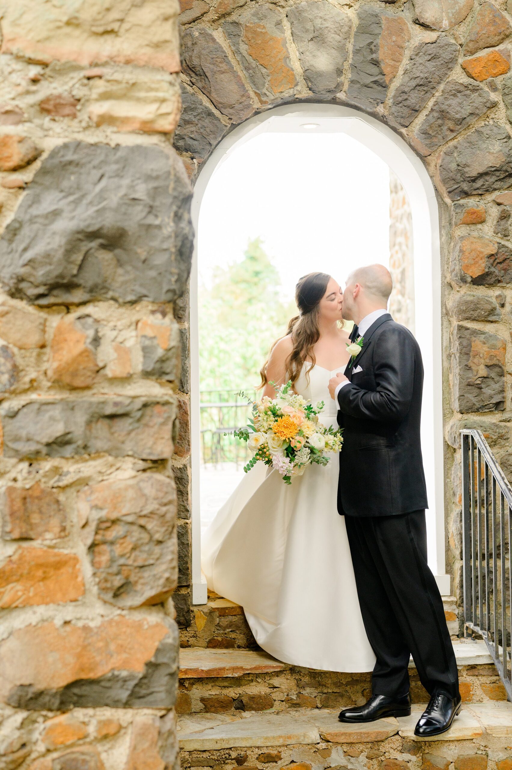 Bride & Groom Portraits at Poplar Springs Manor in Warrenton, Virginia photographed by Baltimore Wedding Photographer Cait Kramer