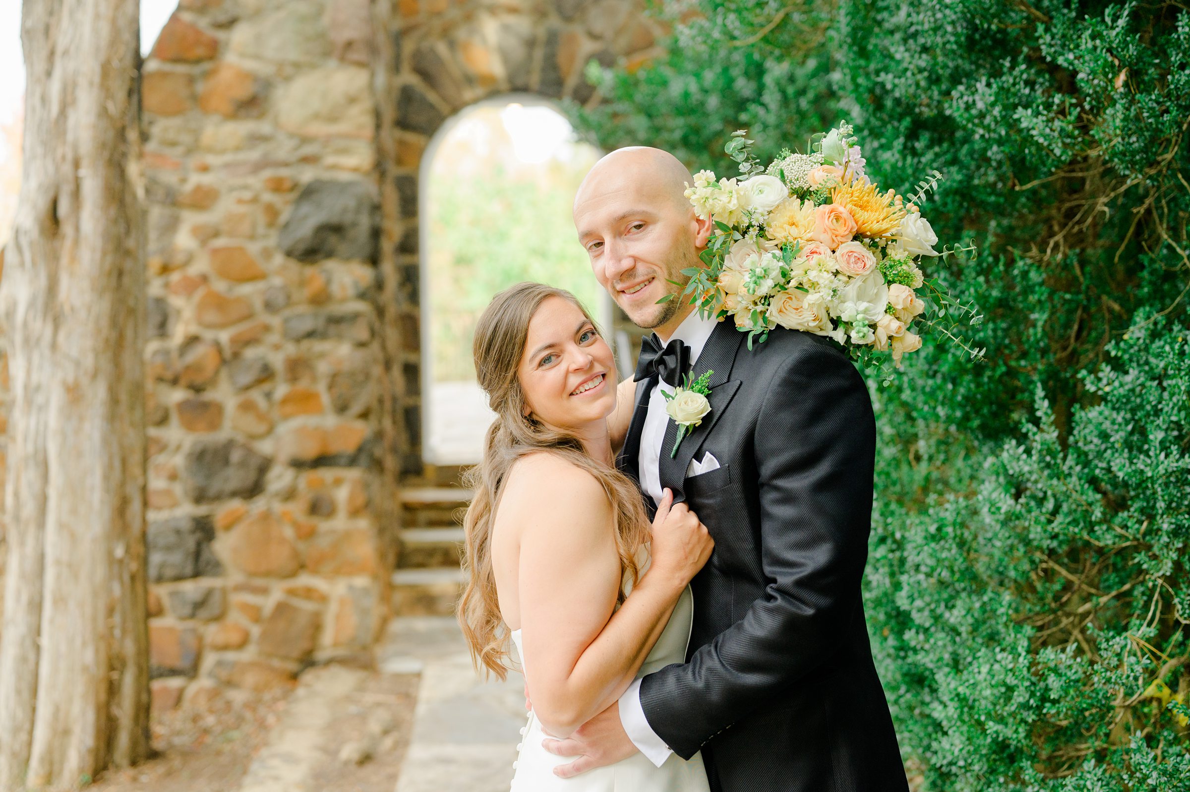 Bride & Groom Portraits at Poplar Springs Manor in Warrenton, Virginia photographed by Baltimore Wedding Photographer Cait Kramer