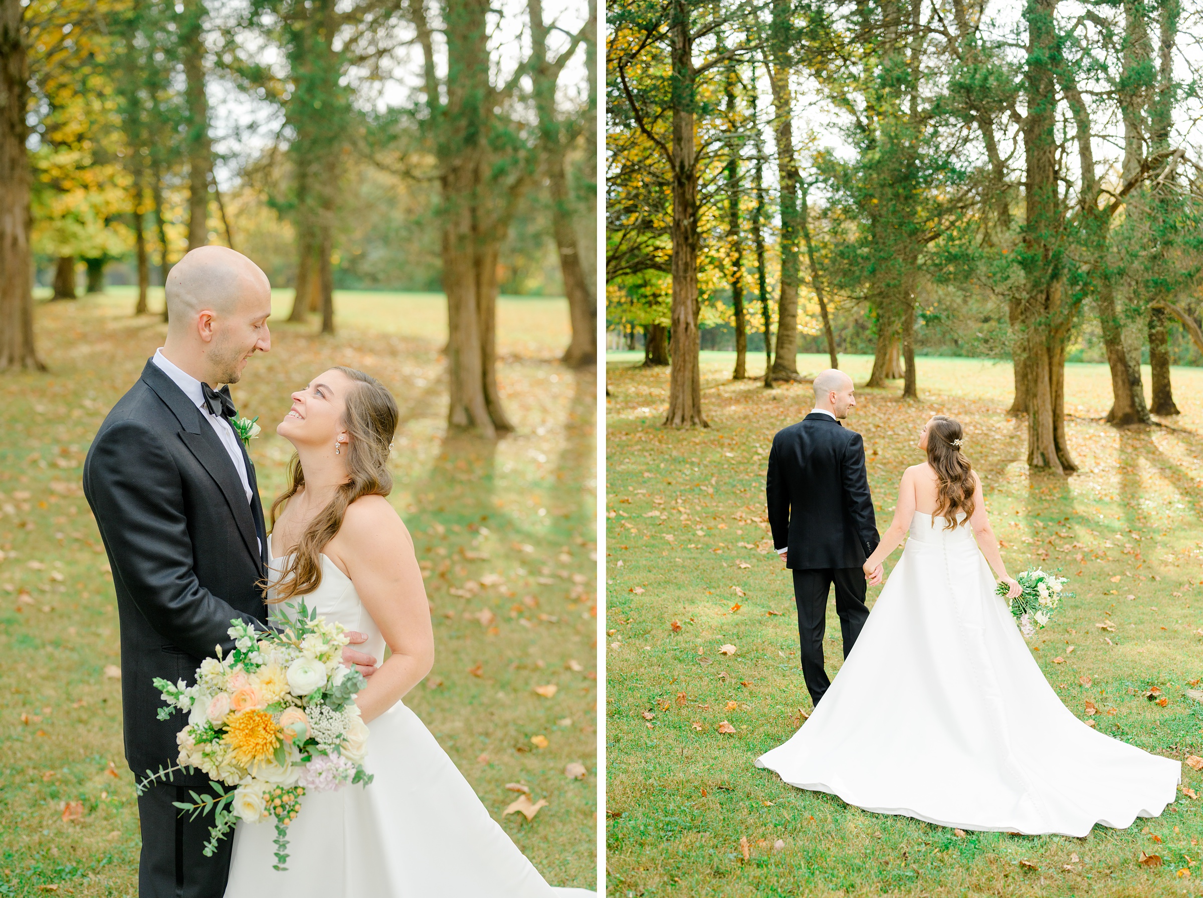 Fall Wedding at Poplar Springs Manor in Warrenton, Virginia photographed by Baltimore Wedding Photographer Cait Kramer