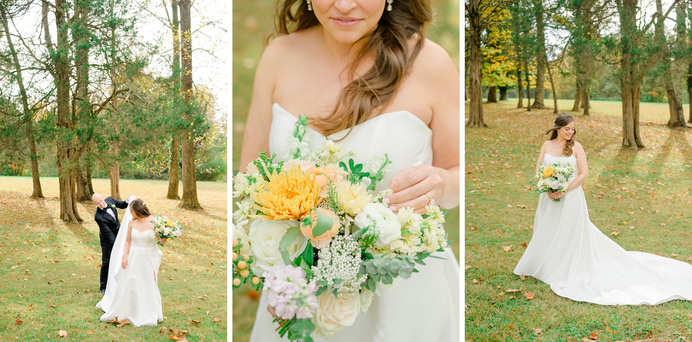 Fall Wedding at Poplar Springs Manor in Warrenton, Virginia photographed by Baltimore Wedding Photographer Cait Kramer