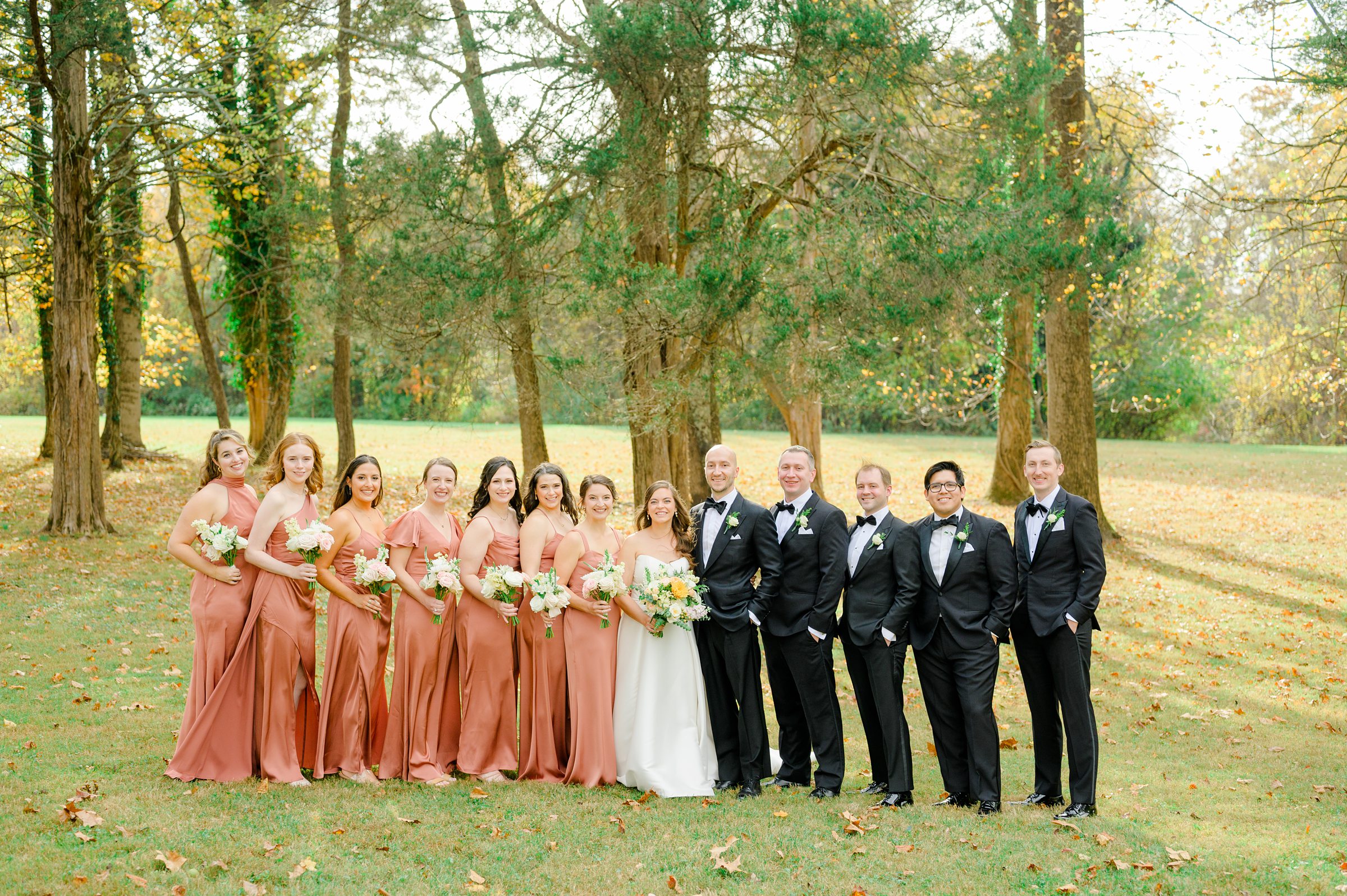 Fall Wedding at Poplar Springs Manor in Warrenton, Virginia photographed by Baltimore Wedding Photographer Cait Kramer