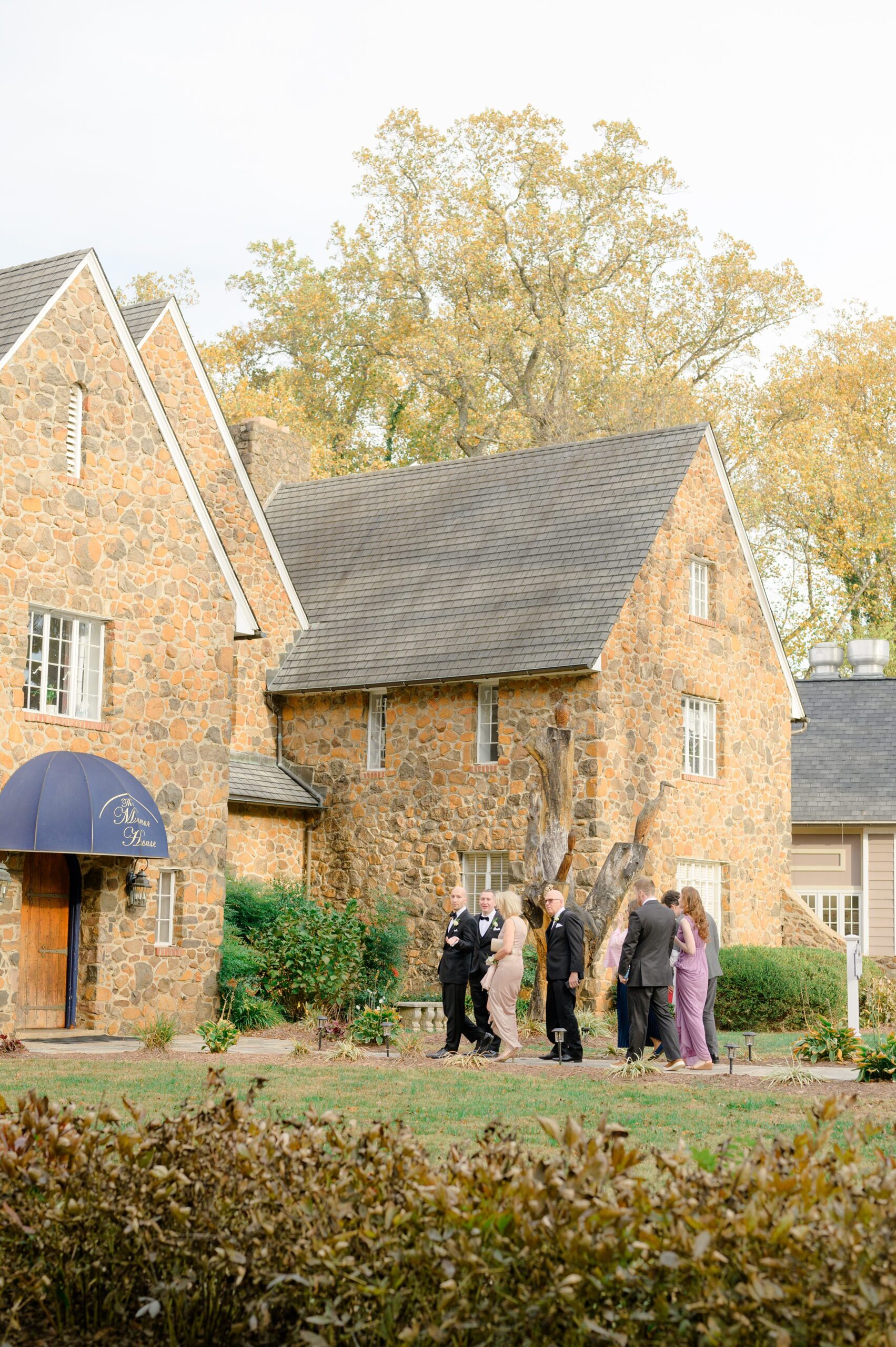 Wedding Ceremony at Poplar Springs Manor in Warrenton, Virginia photographed by Baltimore Wedding Photographer Cait Kramer