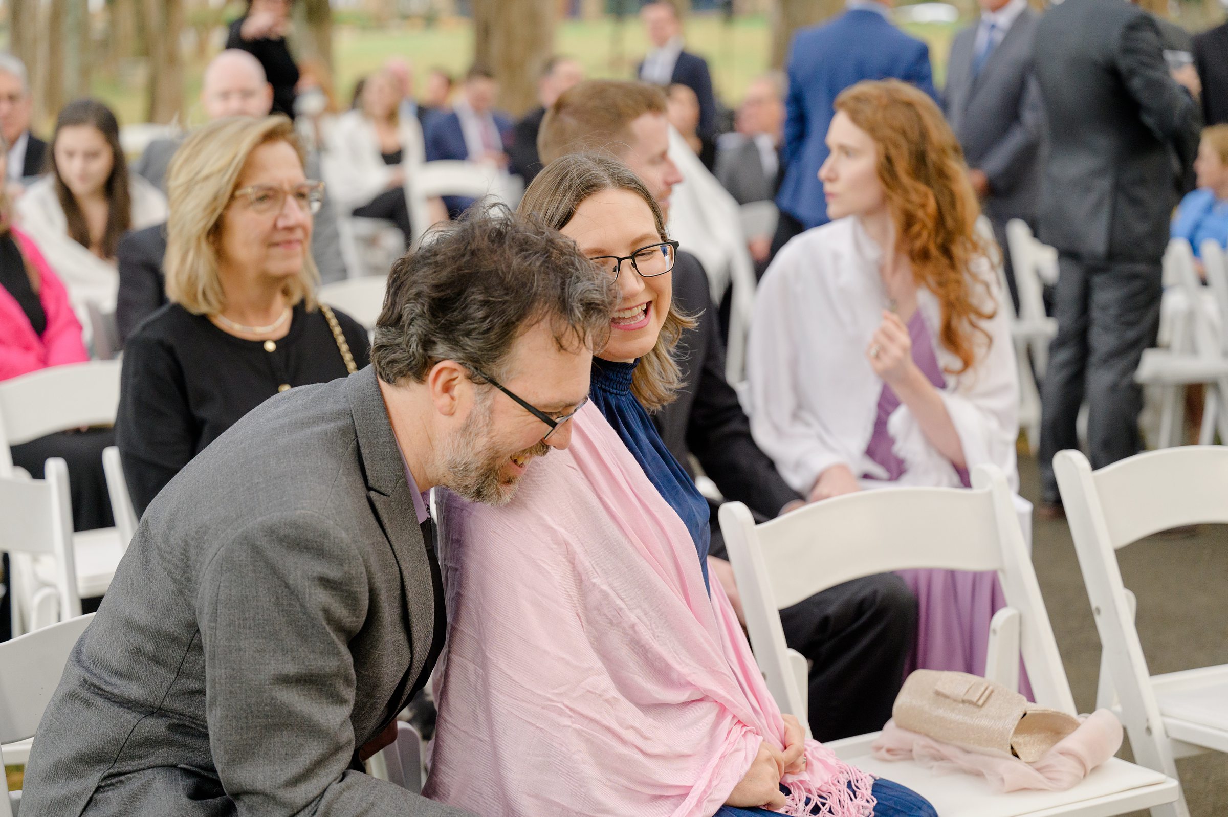 Wedding Ceremony at Poplar Springs Manor in Warrenton, Virginia photographed by Baltimore Wedding Photographer Cait Kramer