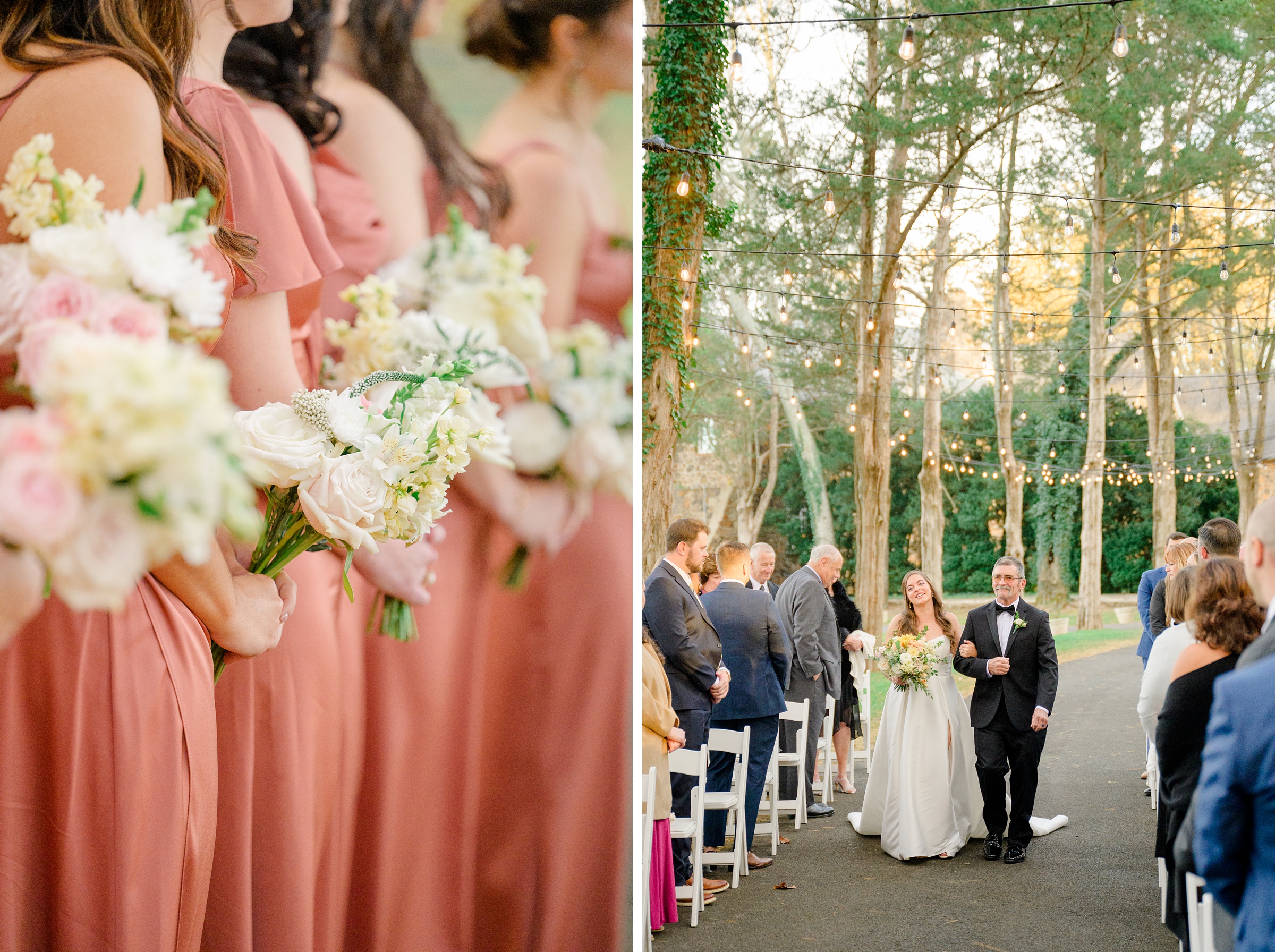 Wedding Ceremony at Poplar Springs Manor in Warrenton, Virginia photographed by Baltimore Wedding Photographer Cait Kramer