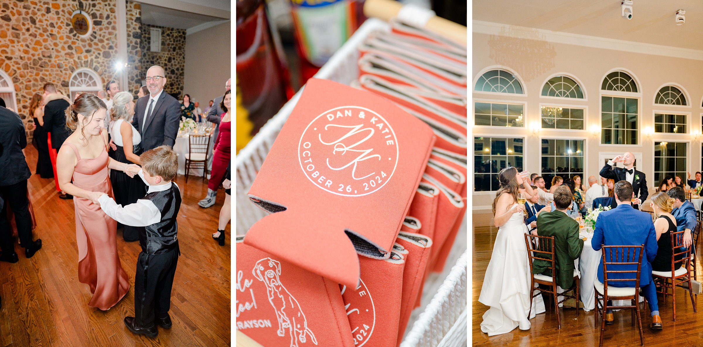 Wedding Reception at Poplar Springs Manor in Warrenton, Virginia photographed by Baltimore Wedding Photographer Cait Kramer