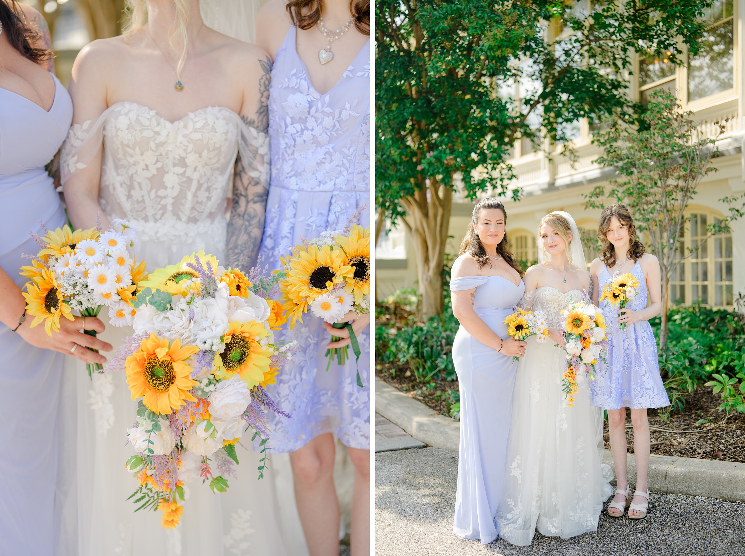 Wedding Party Portraits at Maryland Zoo Wedding in Baltimore, Maryland photographed by Baltimore Wedding Photographer Cait Kramer