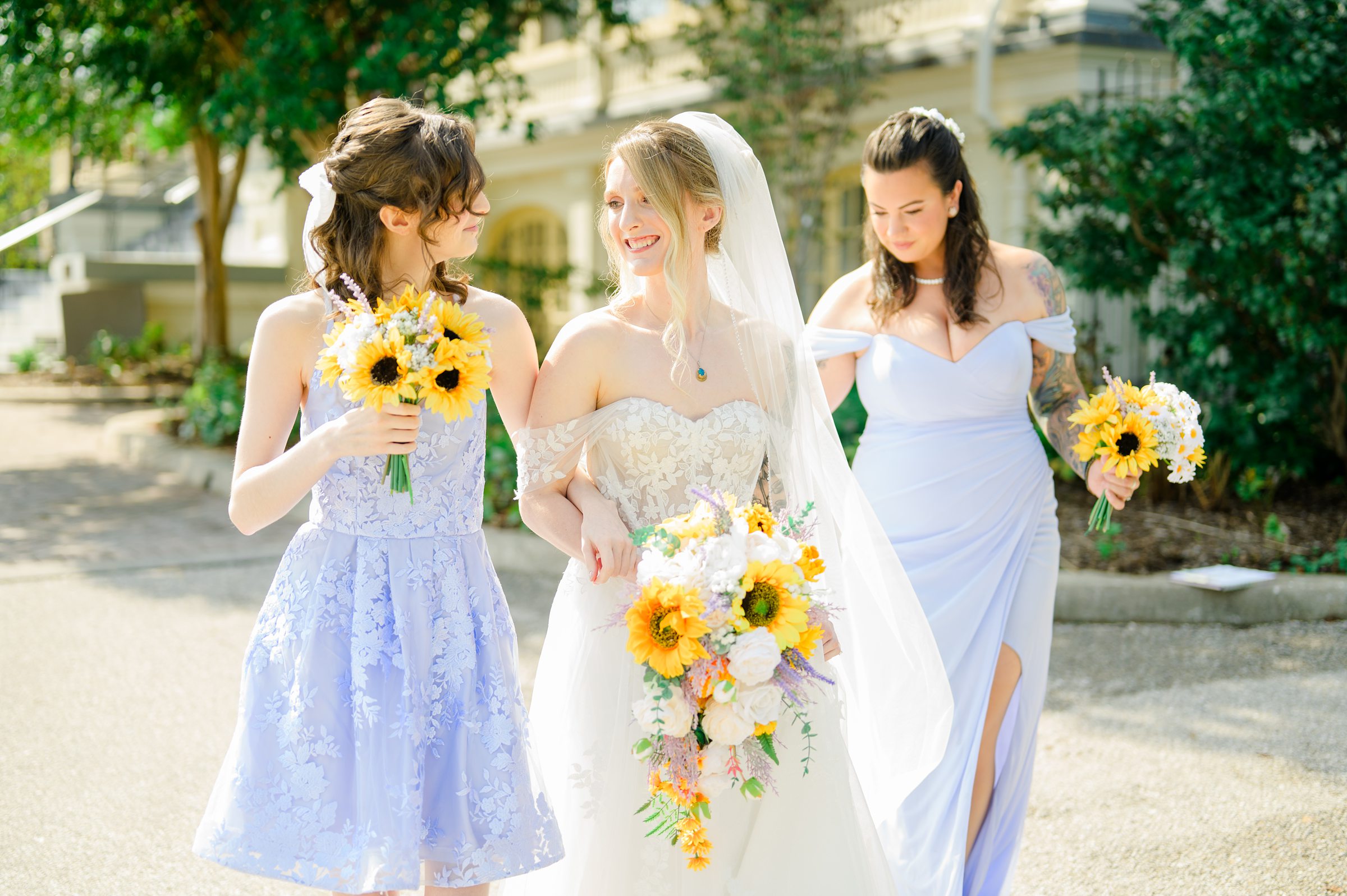 Wedding Party Portraits at Maryland Zoo Wedding in Baltimore, Maryland photographed by Baltimore Wedding Photographer Cait Kramer