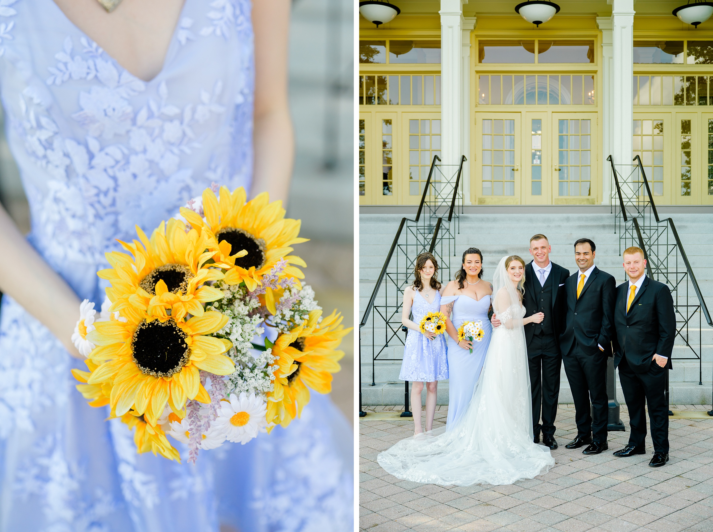 Wedding Party Portraits at Maryland Zoo Wedding in Baltimore, Maryland photographed by Baltimore Wedding Photographer Cait Kramer