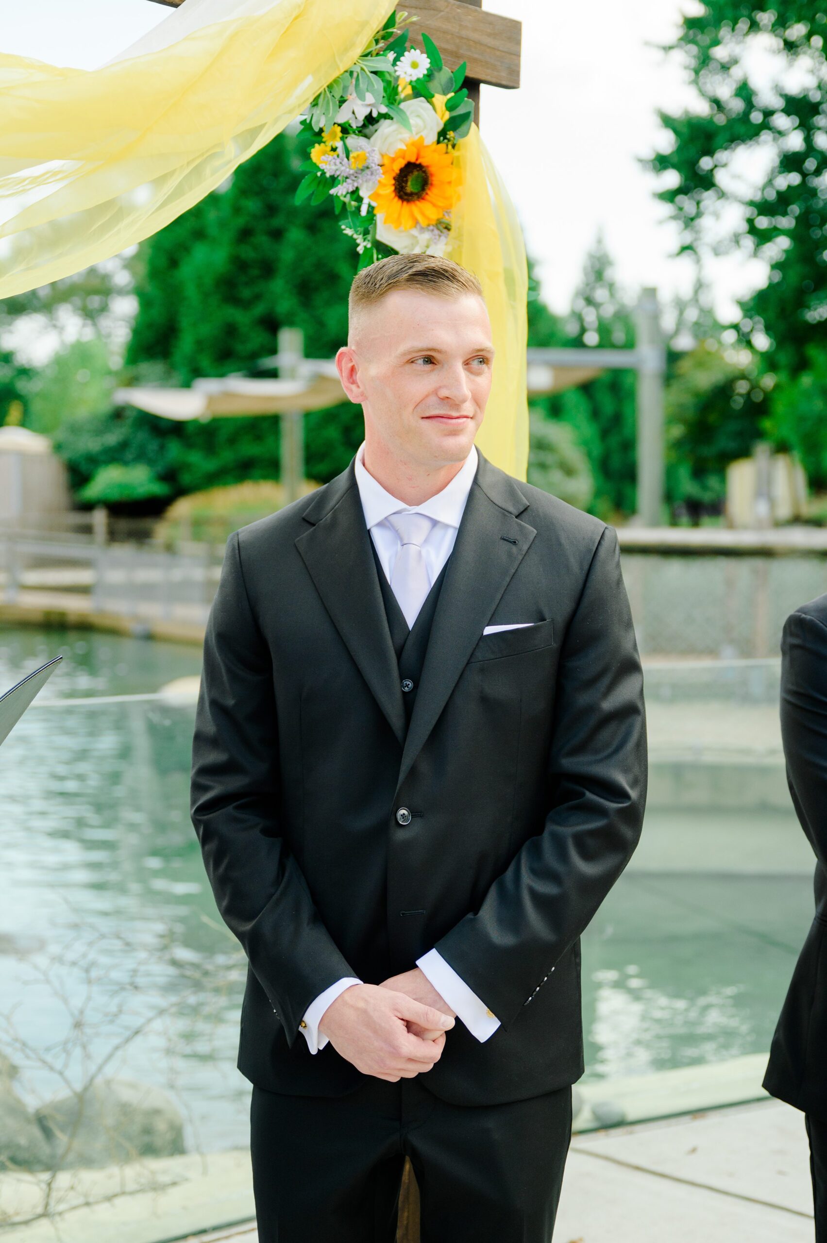 Wedding Ceremony at the Maryland Zoo in Baltimore, MD photographed by Baltimore Wedding Photographer Cait Kramer