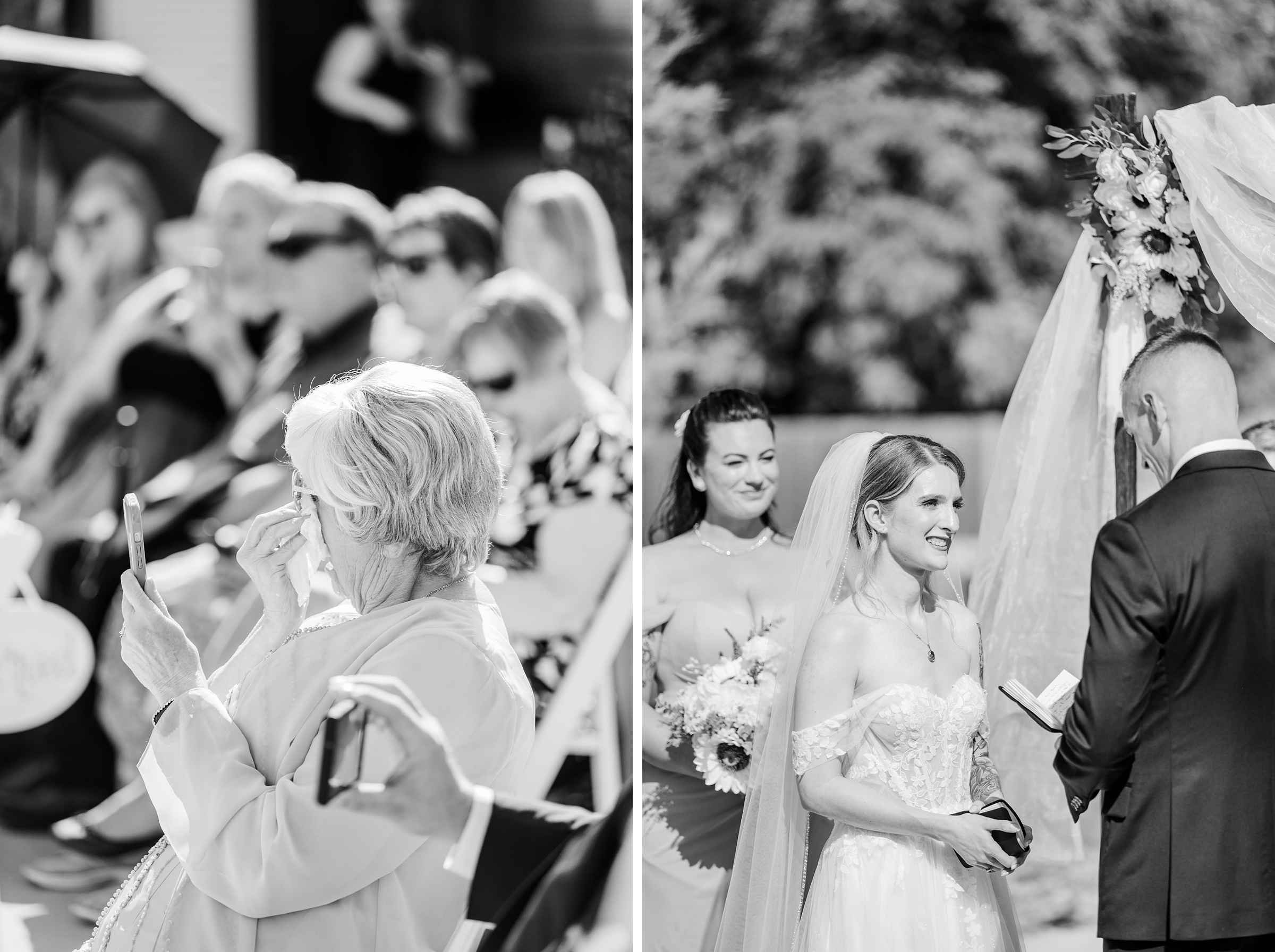 Wedding Ceremony at the Maryland Zoo in Baltimore, MD photographed by Baltimore Wedding Photographer Cait Kramer