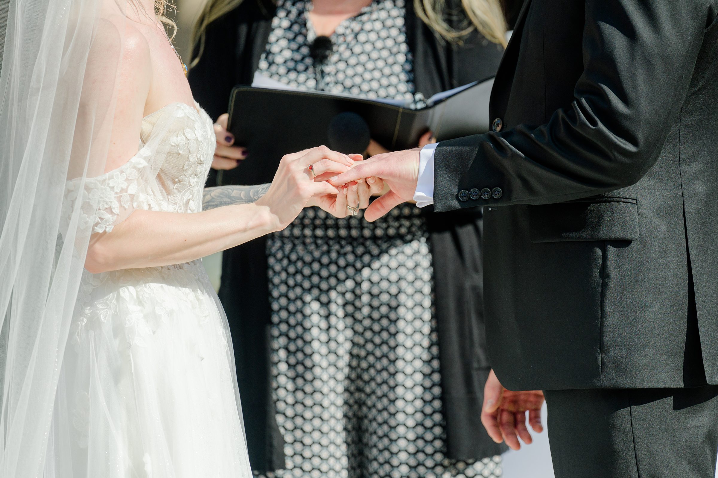 Wedding Ceremony at the Maryland Zoo in Baltimore, MD photographed by Baltimore Wedding Photographer Cait Kramer