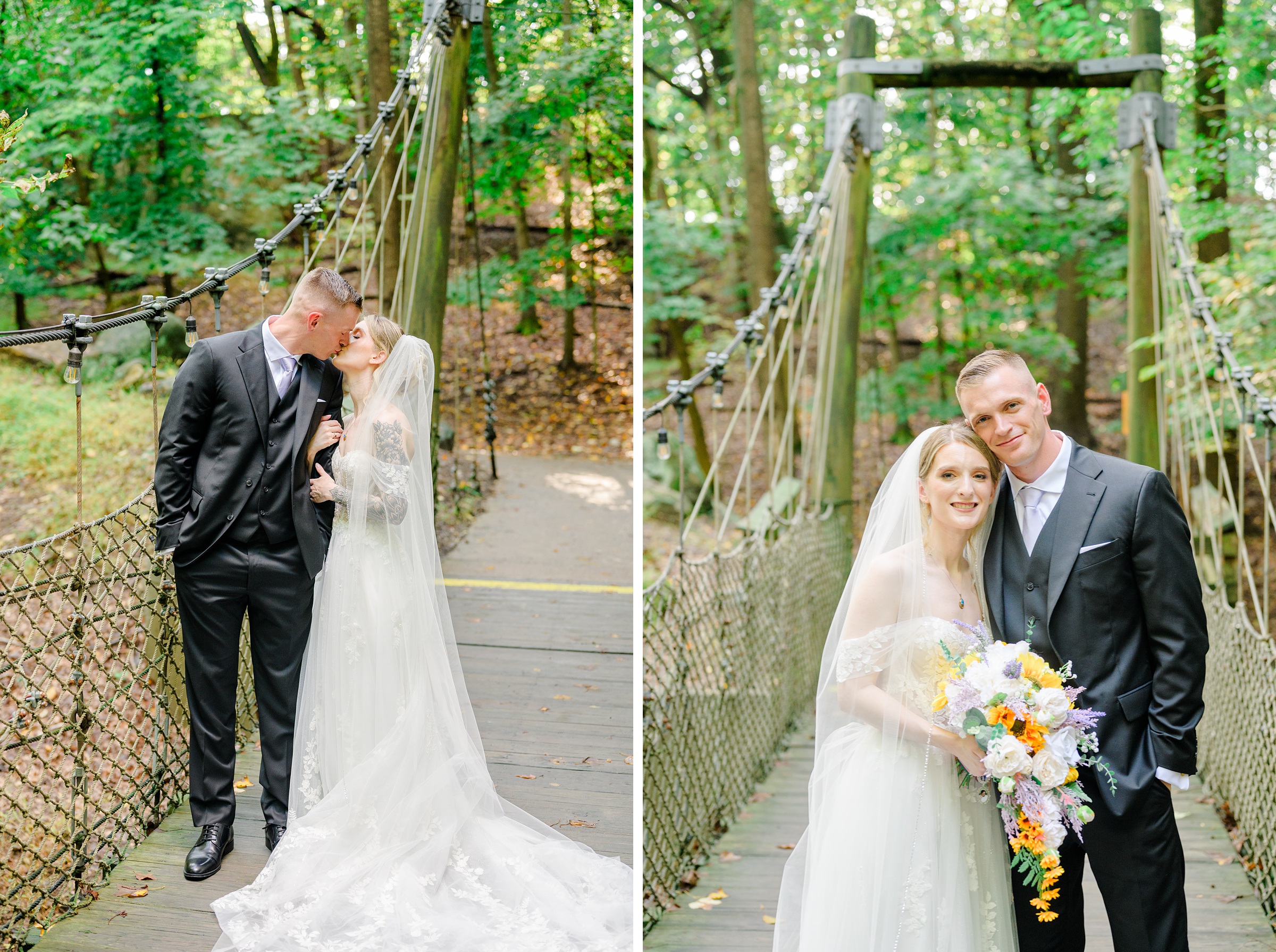 Wedding Portraits at the Maryland Zoo in Baltimore, MD photographed by Baltimore Wedding Photographer Cait Kramer