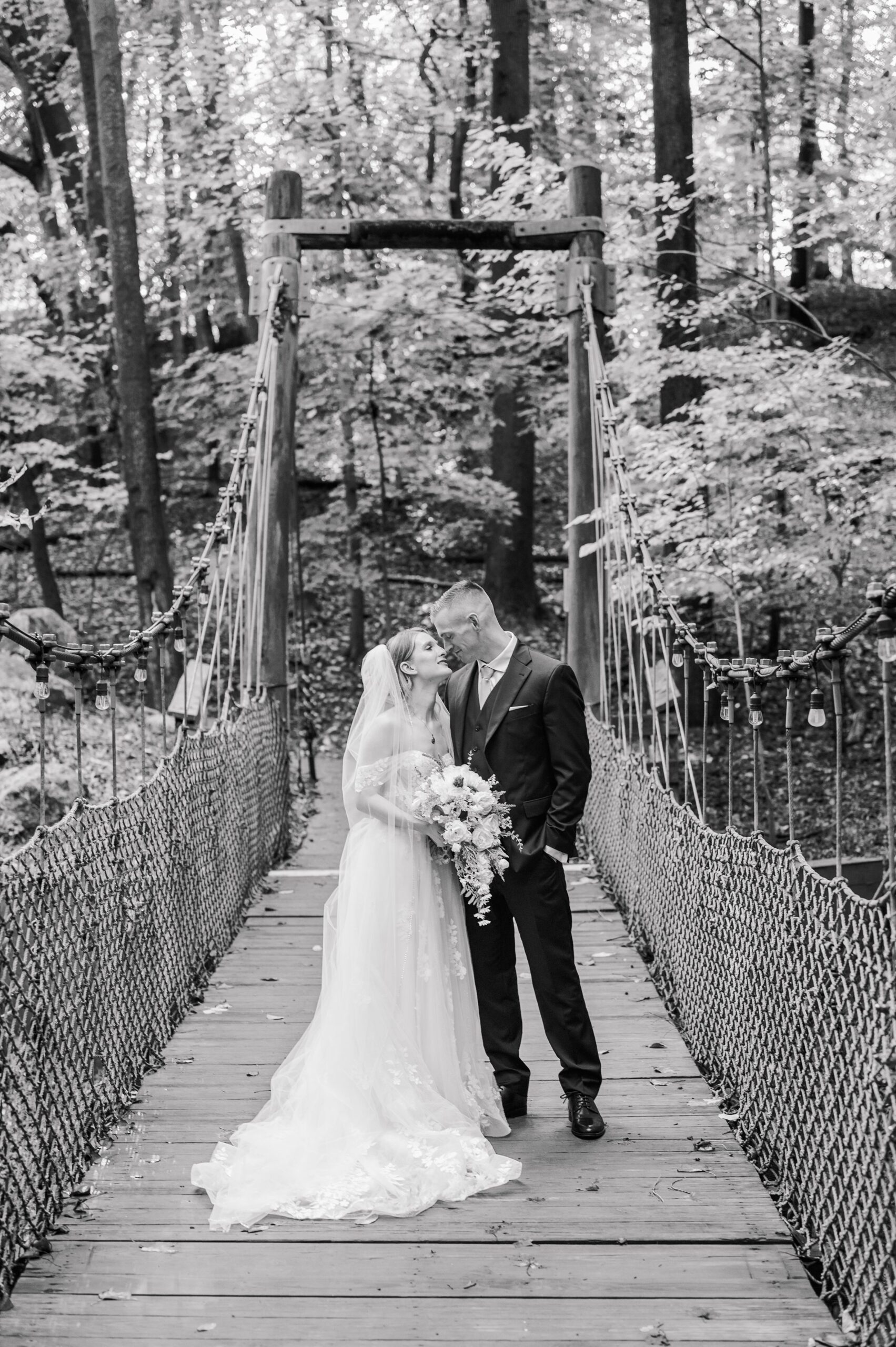 Wedding Portraits at the Maryland Zoo in Baltimore, MD photographed by Baltimore Wedding Photographer Cait Kramer