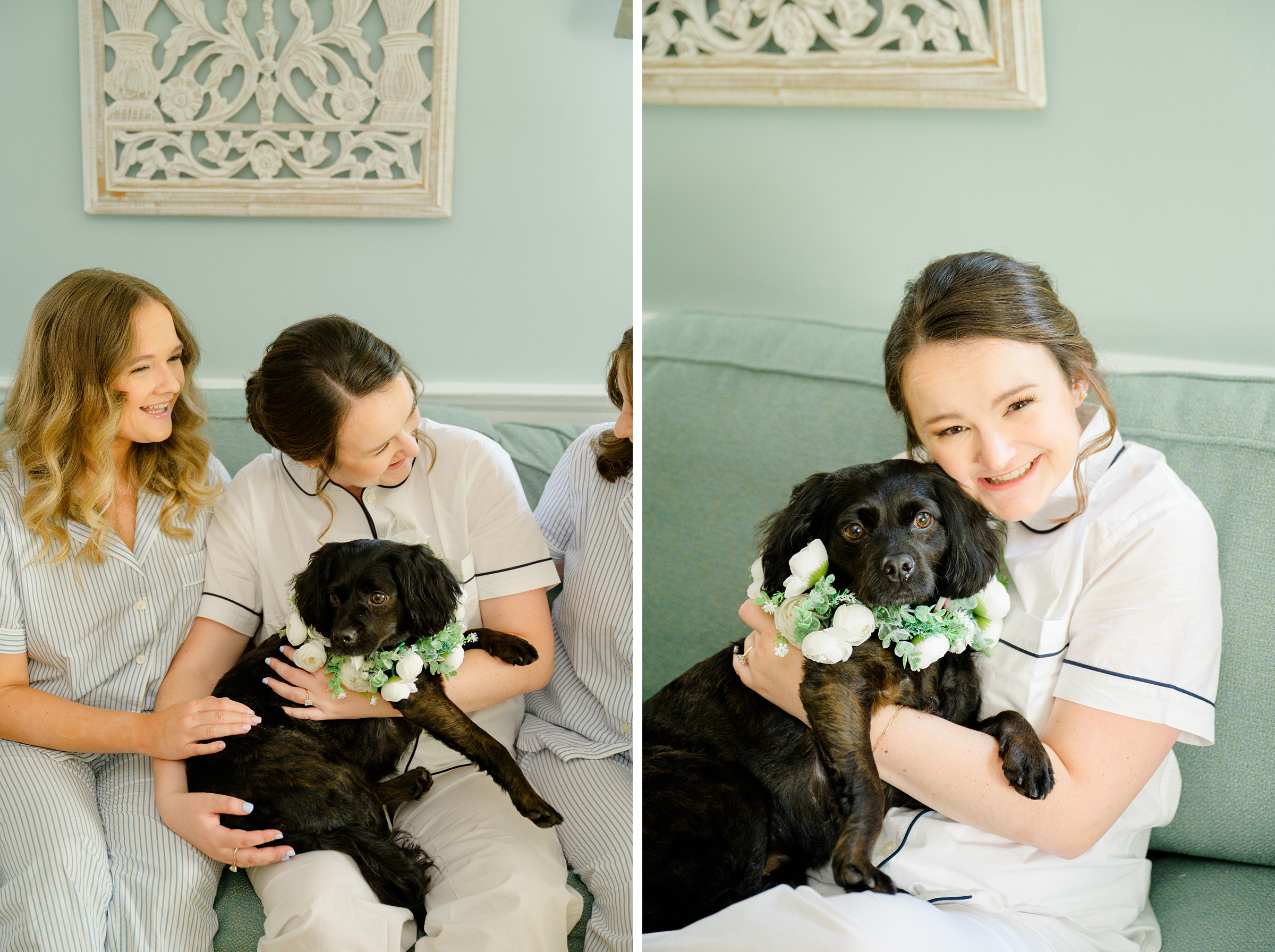 Bride getting ready at Belmont Manor Wedding in Elkridge, Maryland photographed by Baltimore Wedding Photographer Cait Kramer