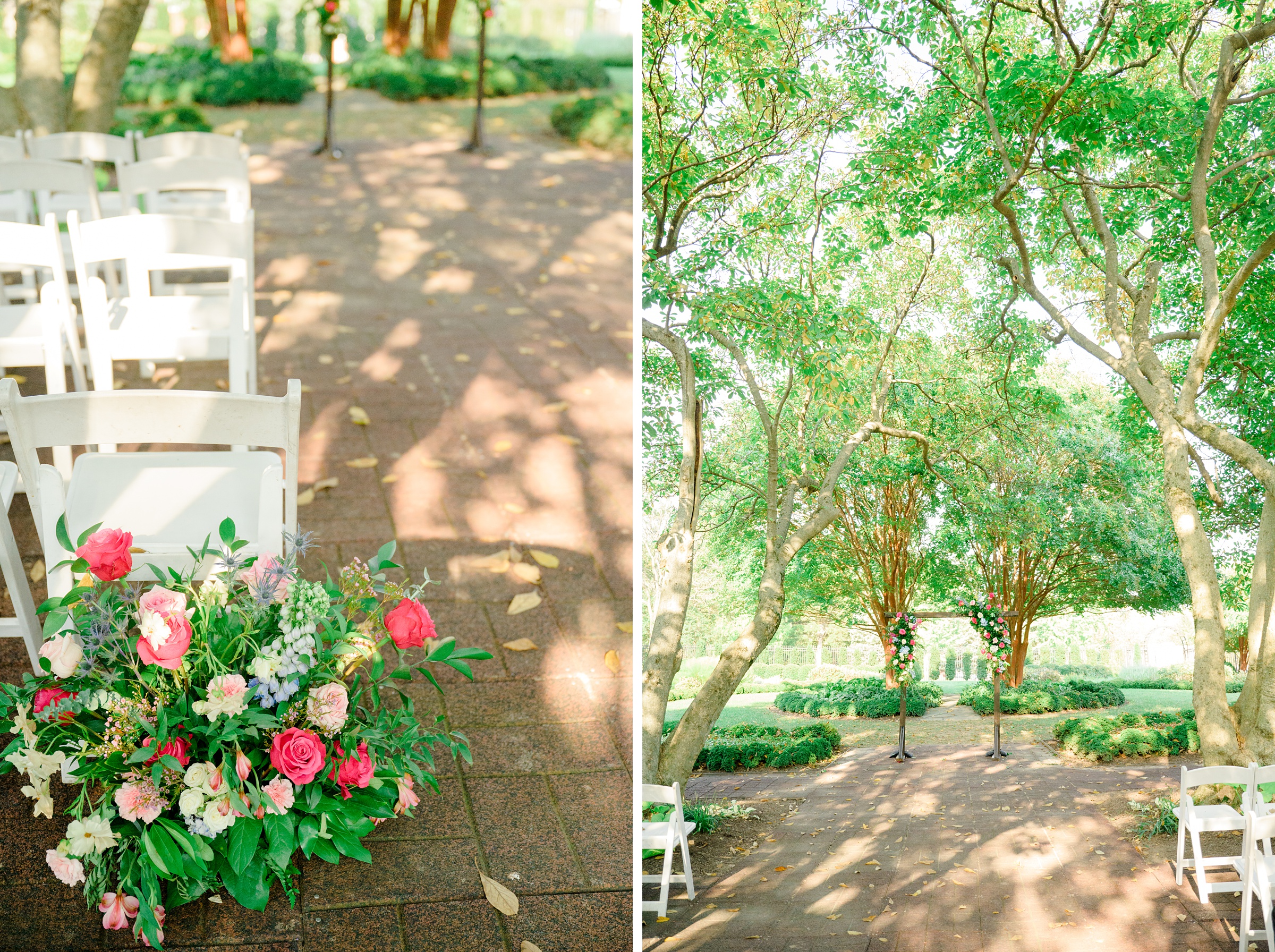 Wedding Ceremony Belmont Manor in Elkridge, Maryland photographed by Baltimore Wedding Photographer Cait Kramer