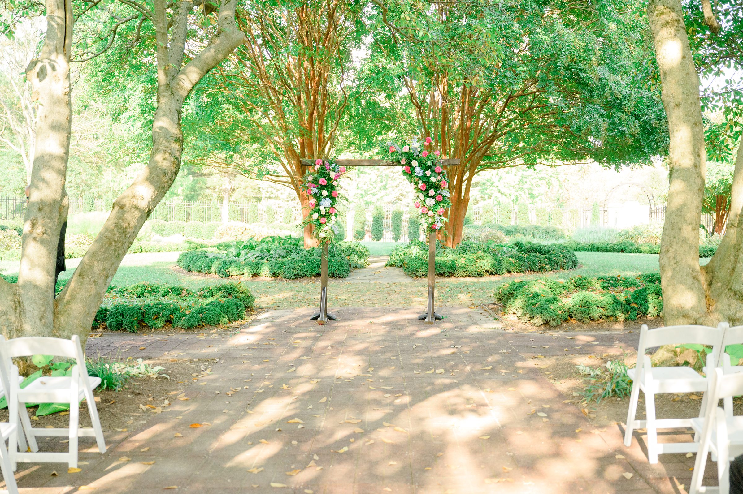 Wedding Ceremony Belmont Manor in Elkridge, Maryland photographed by Baltimore Wedding Photographer Cait Kramer